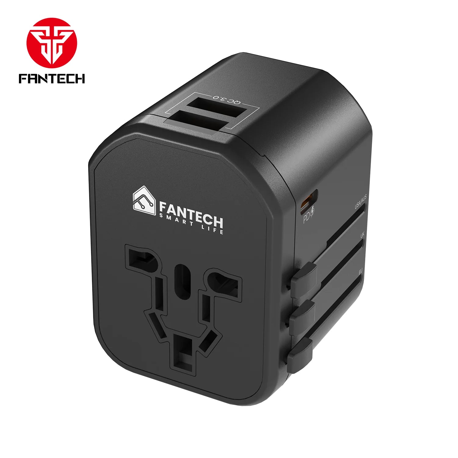 Fantech tac1 power cube travel multi adapter