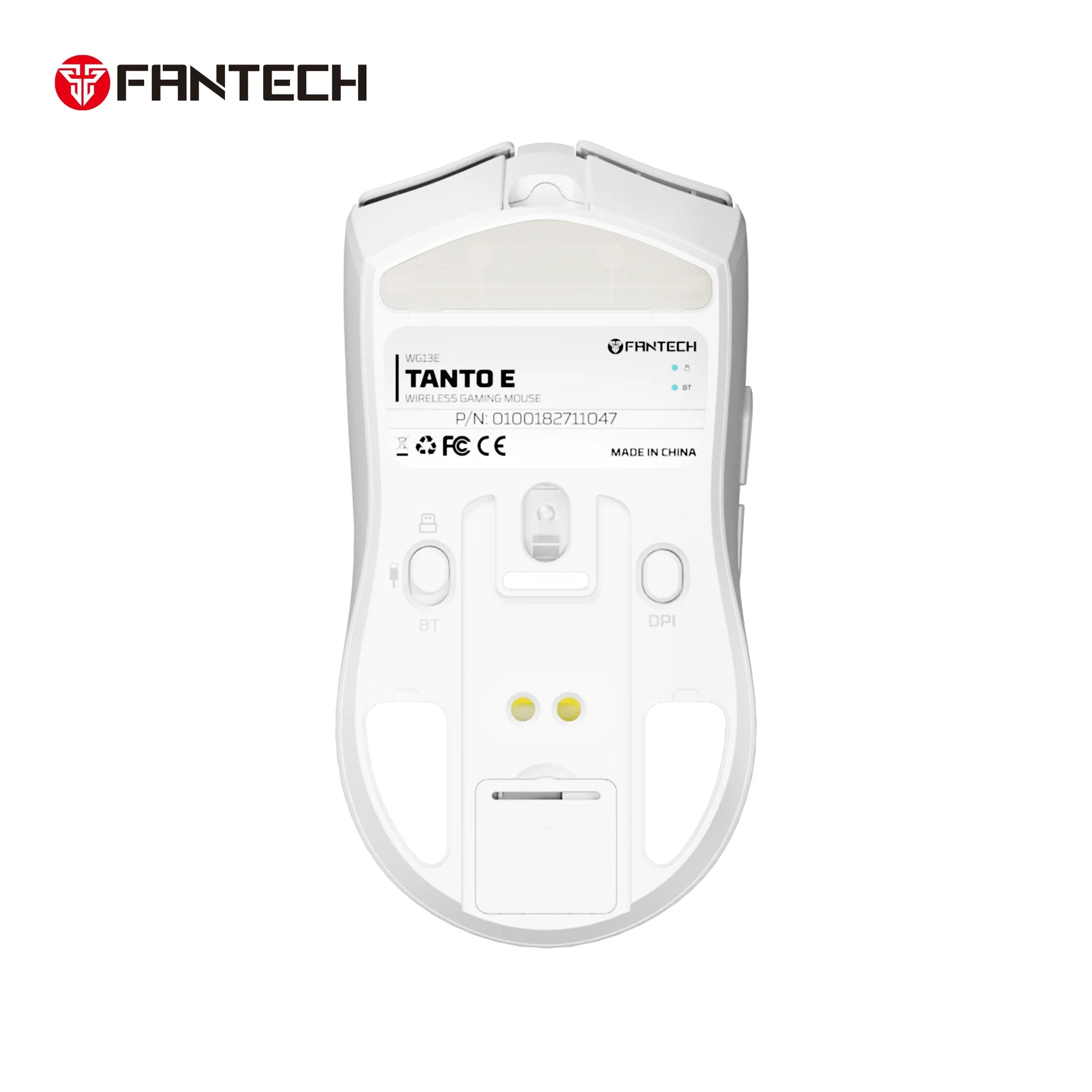 Fantech tantoe wg13e wireless mouse three-mode switching and magnetic black - mouse