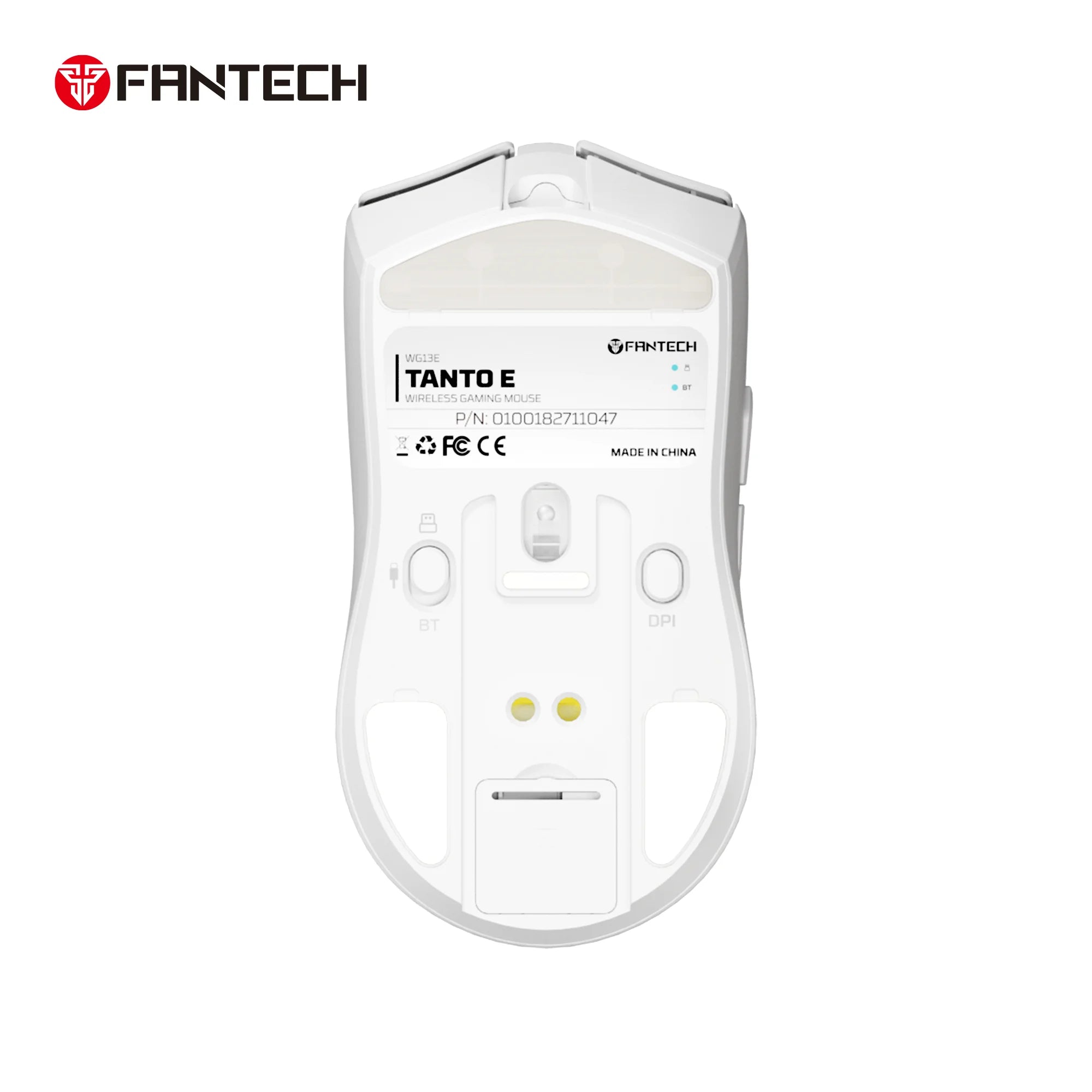 Fantech tantoe wg13e wireless mouse three-mode switching and magnetic black - mouse