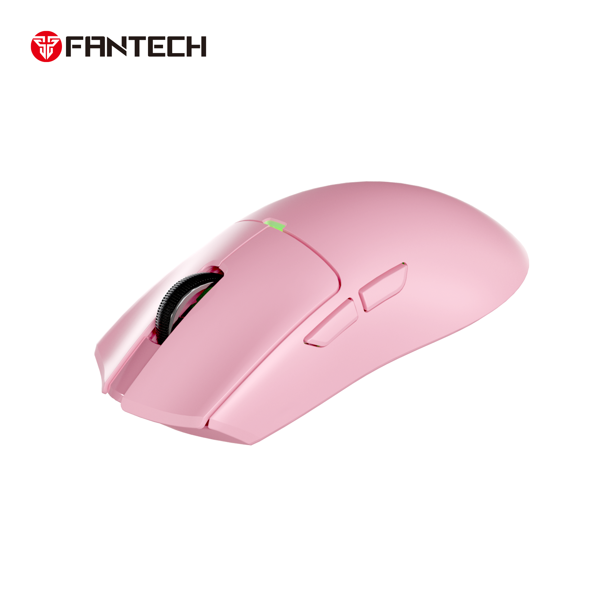 Fantech Tantoe Wg13e Wireless Mouse Three-mode Switching and Magnetic Pink
