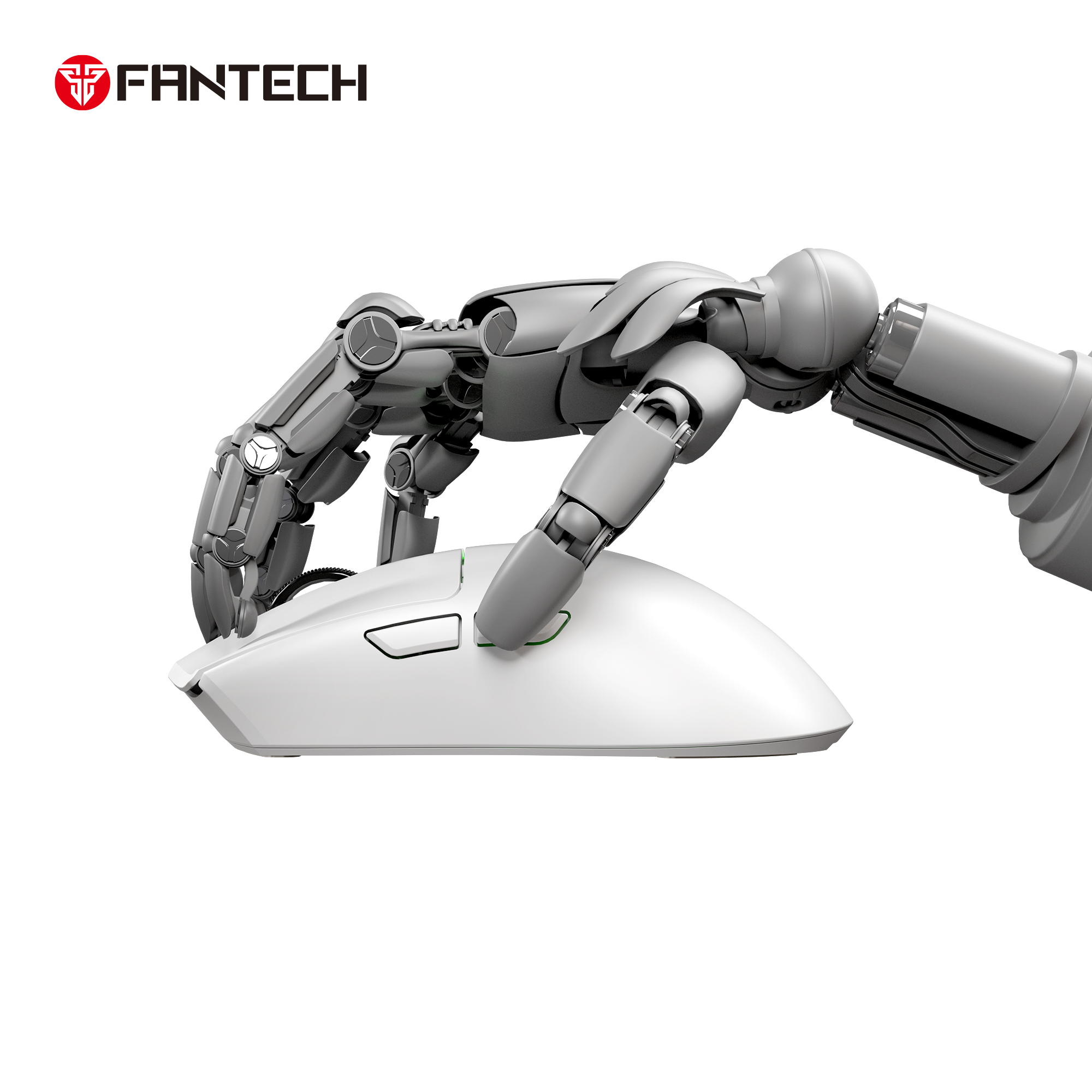 Fantech Tantoe Wg13e Wireless Mouse Three-mode Switching and Magnetic Black