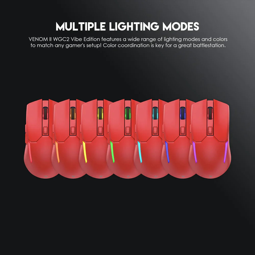 Fantech Venom Ii Wgc2 Vibe Edition Red