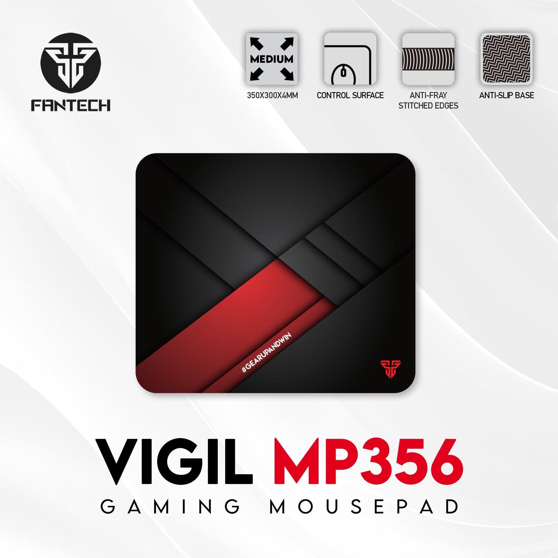 Fantech Vigil Mp356 Gaming Mouse Pad - Gameonjo