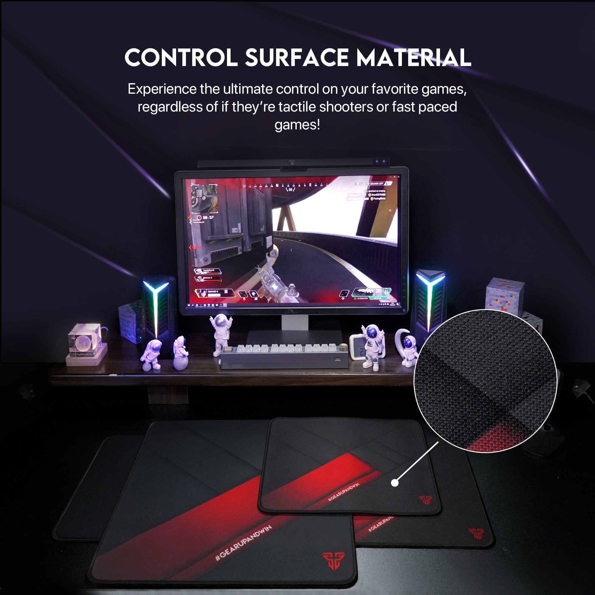 Fantech Vigil Mp456 Gaming Mouse Pad - Gameonjo