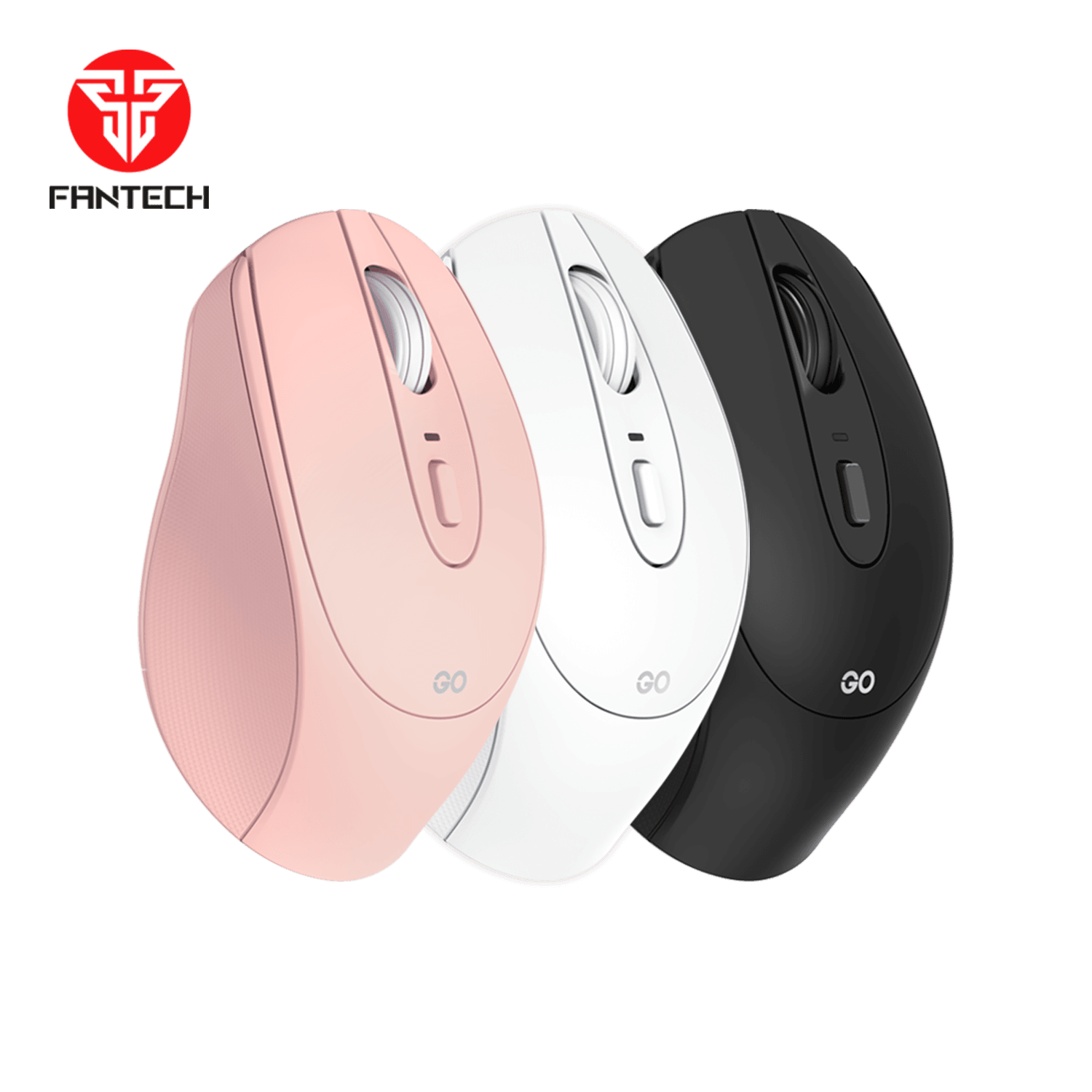 Fantech w191 silent click wireless mouse for ultimate productivity - mouse