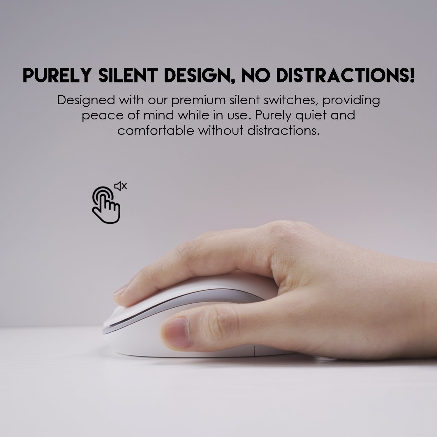 Fantech W192 Gowireless Mouse with Silent Click - Gameonjo