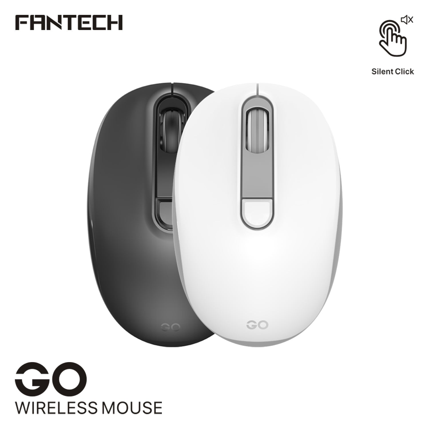 Fantech W192 Gowireless Mouse with Silent Click - Gameonjo