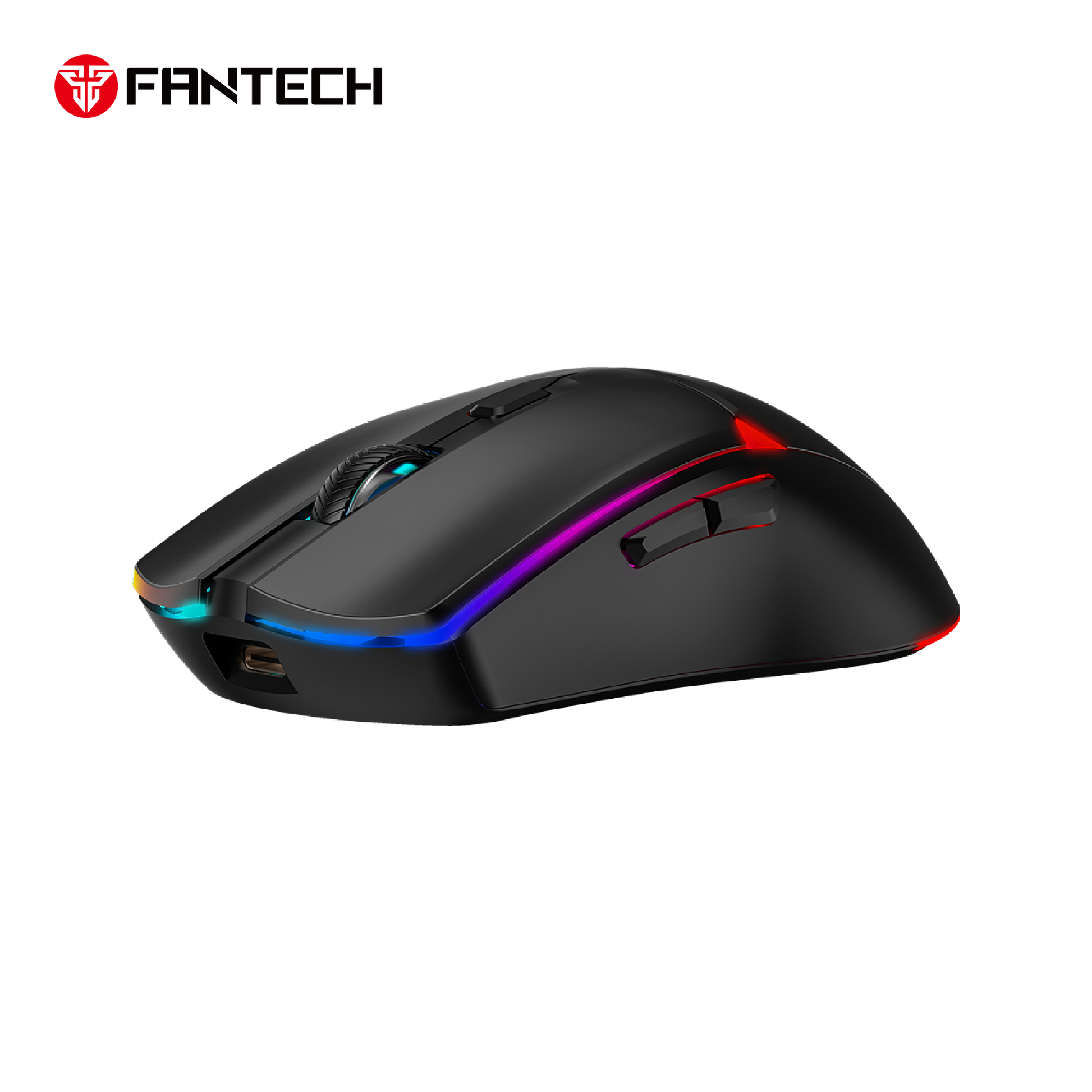 Fantech Wg7v2 Crypto Ii Wireless Gaming Mouse Black - Gameonjo