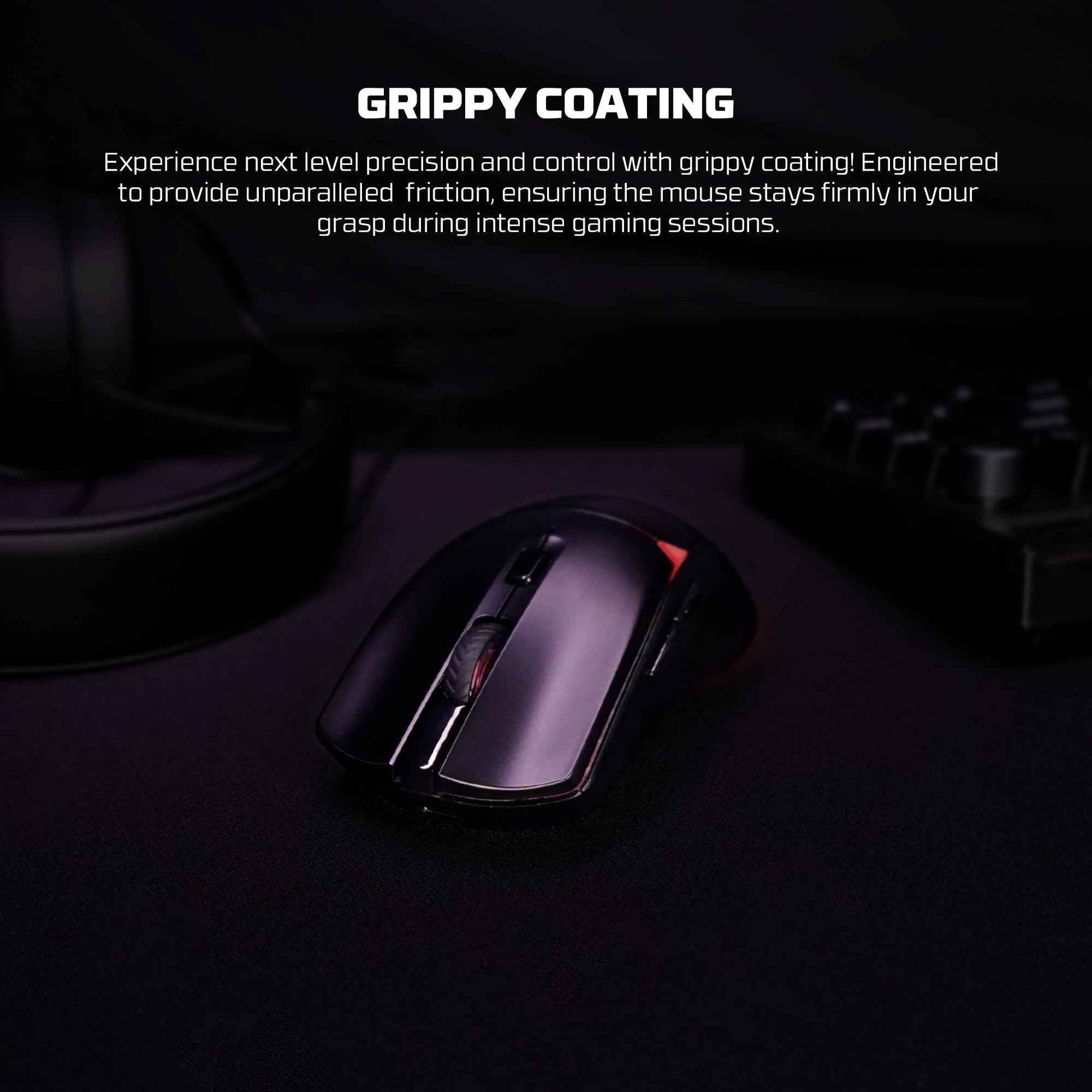 Fantech Wg7v2 Crypto Ii Wireless Gaming Mouse Black