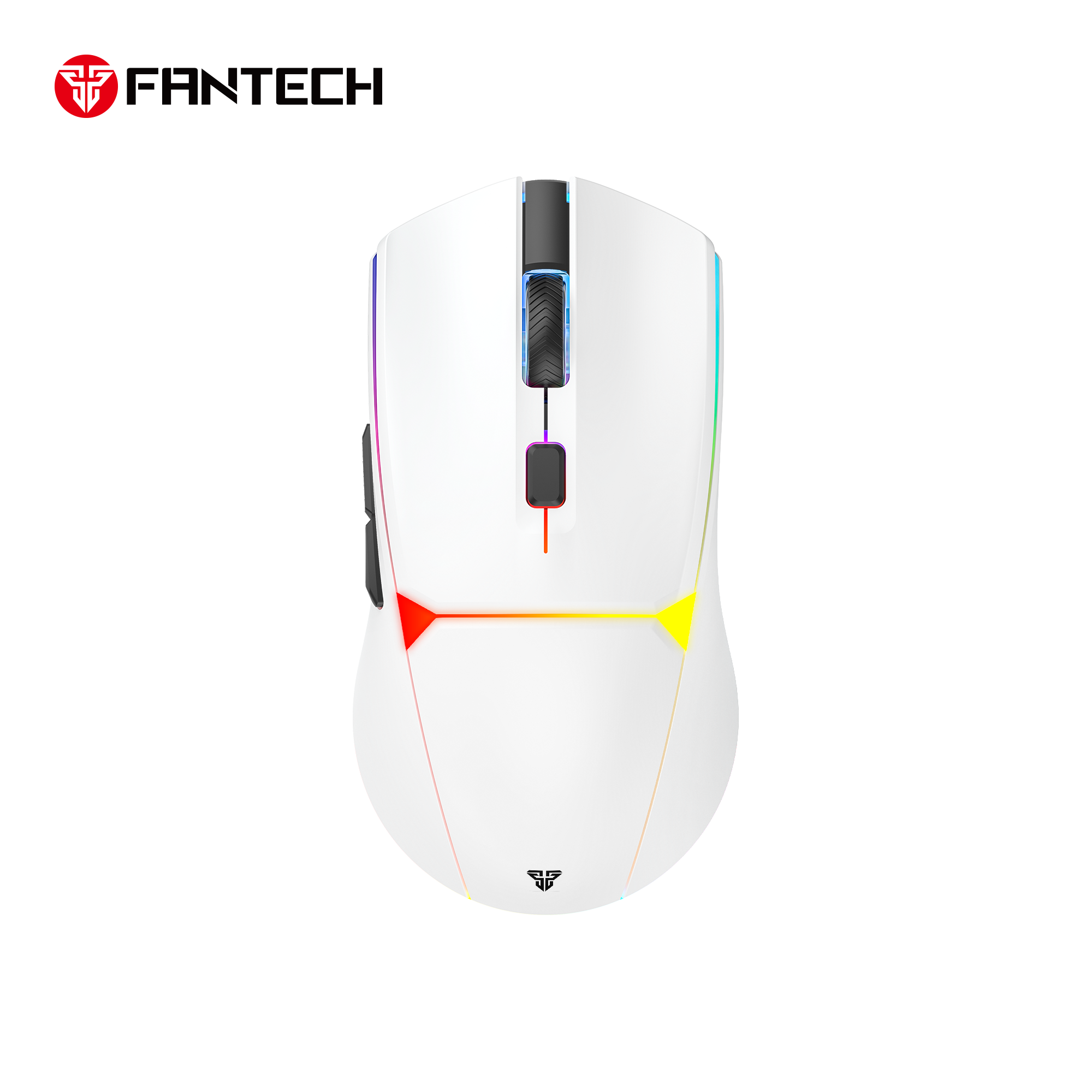 Fantech Wg7v2 Crypto Ii Wireless Gaming Mouse White - Gameonjo