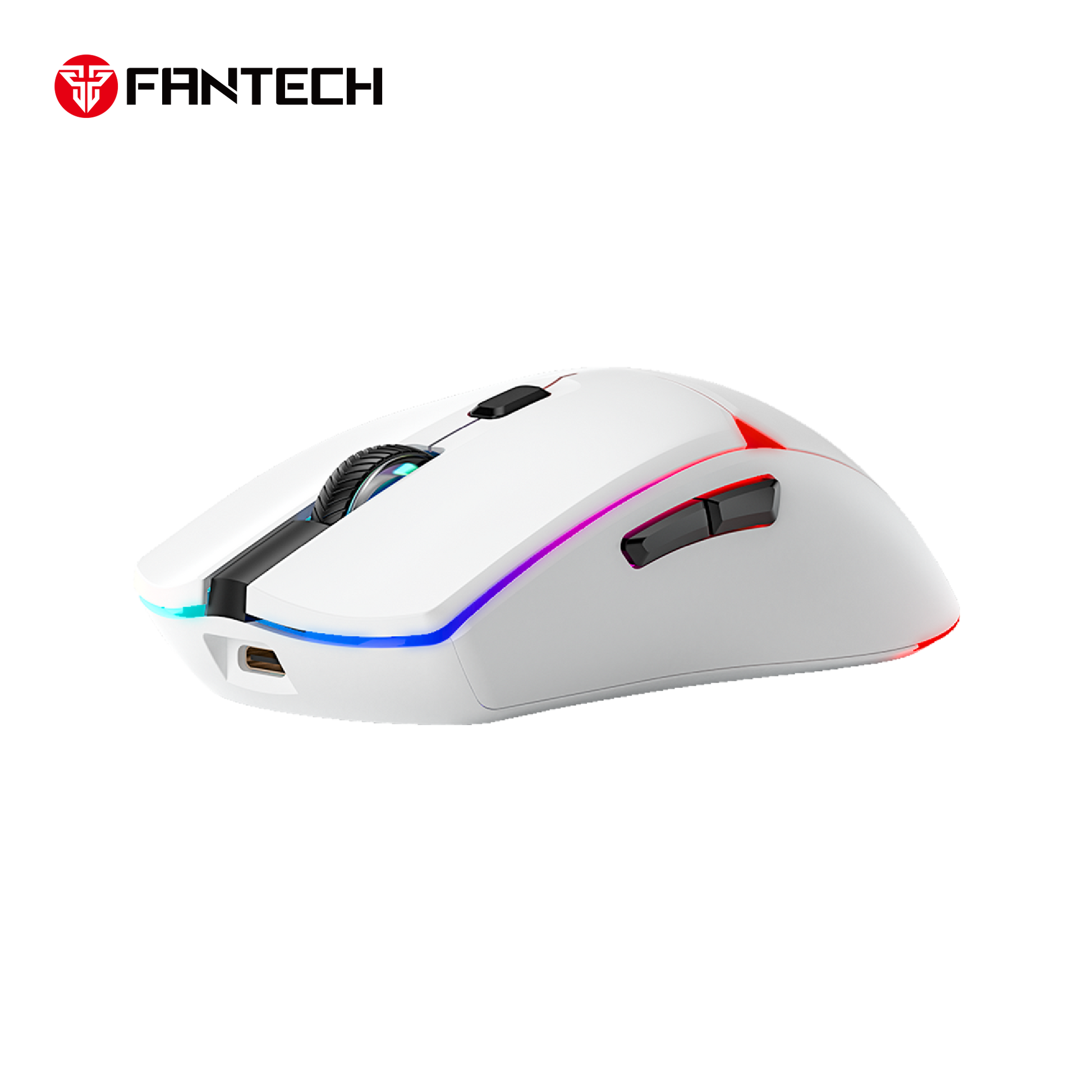 Fantech Wg7v2 Crypto Ii Wireless Gaming Mouse White - Gameonjo
