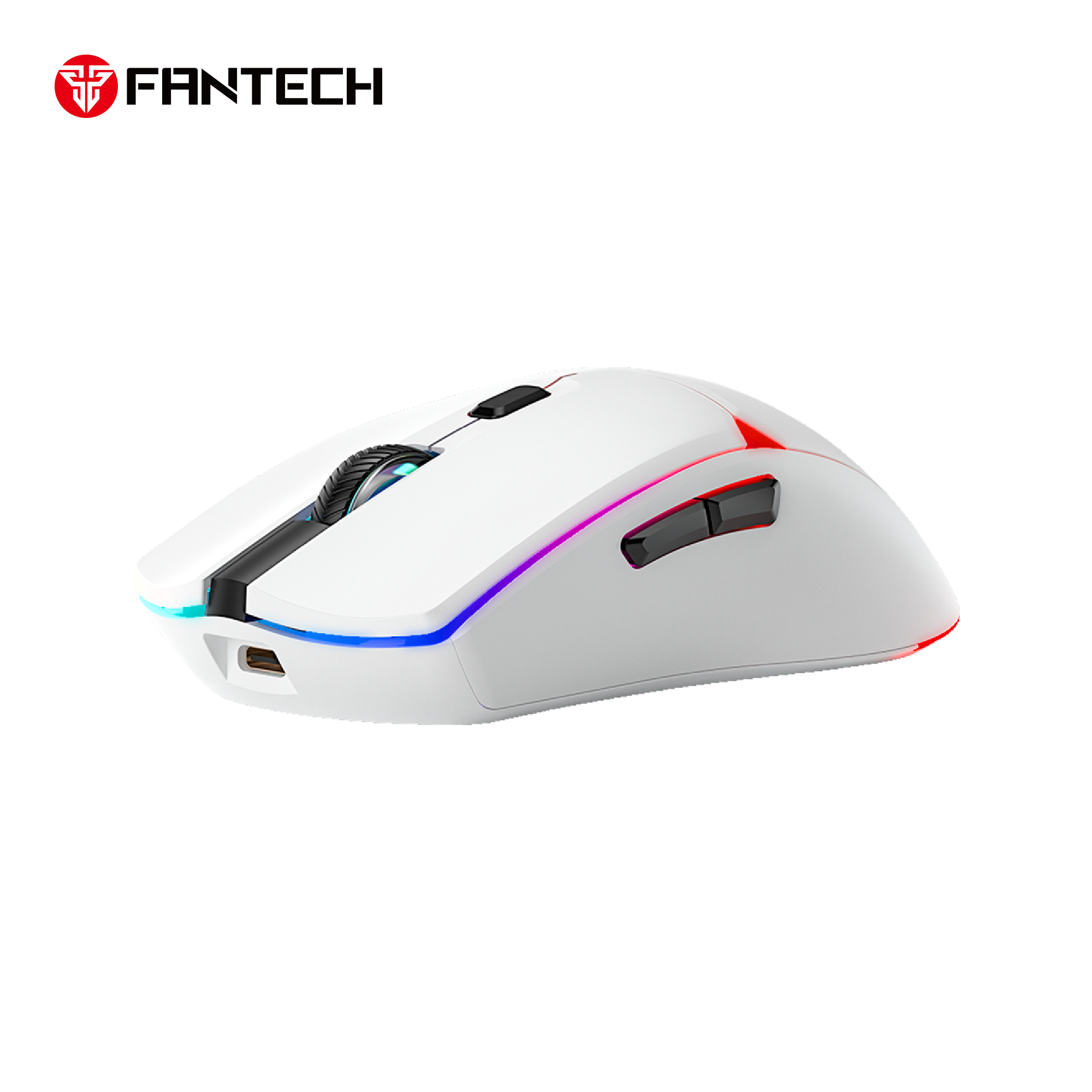 Fantech Wg7v2 Crypto Ii Wireless Gaming Mouse White - Gameonjo