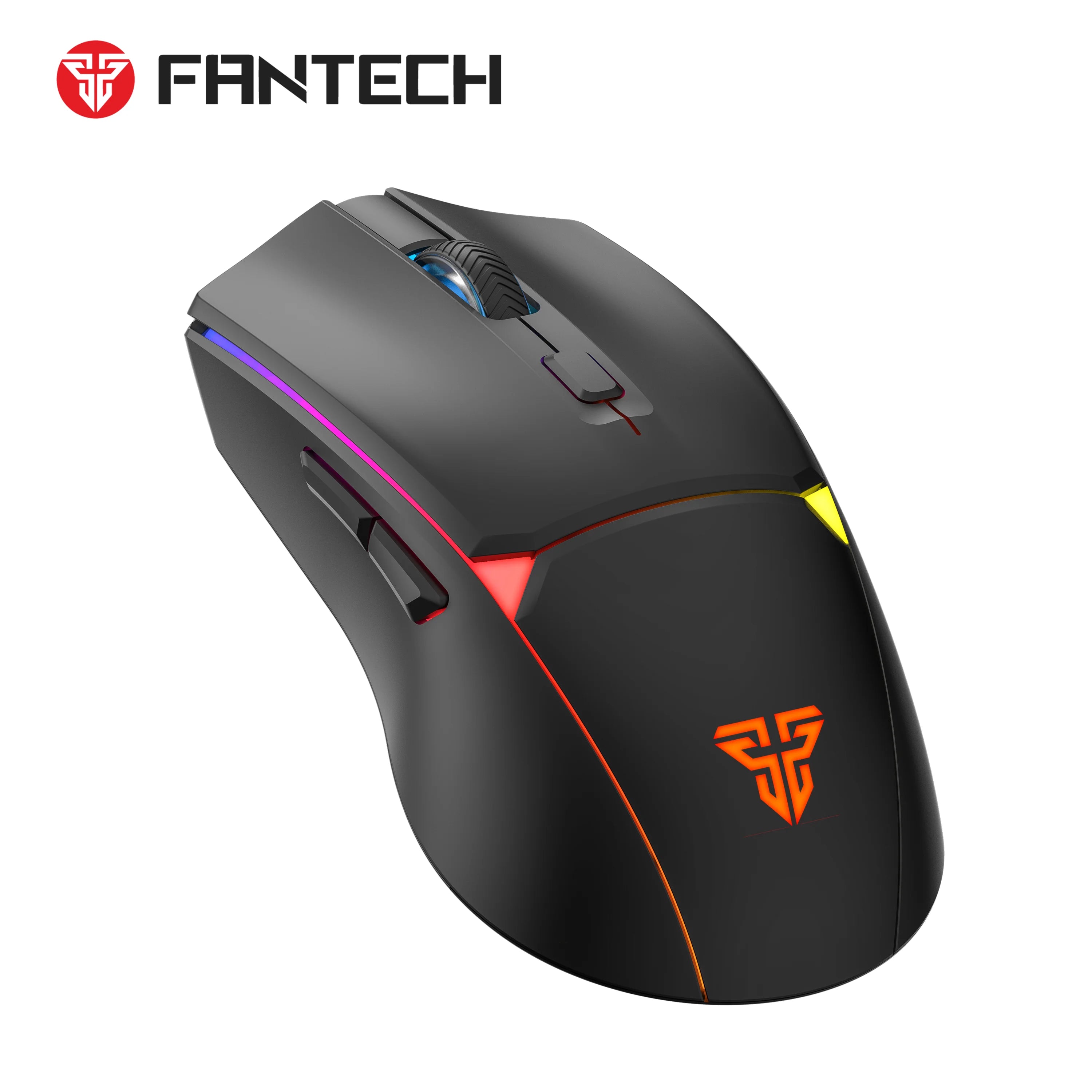 Fantech wg7v2rd crypto ii wireless gaming mouse black