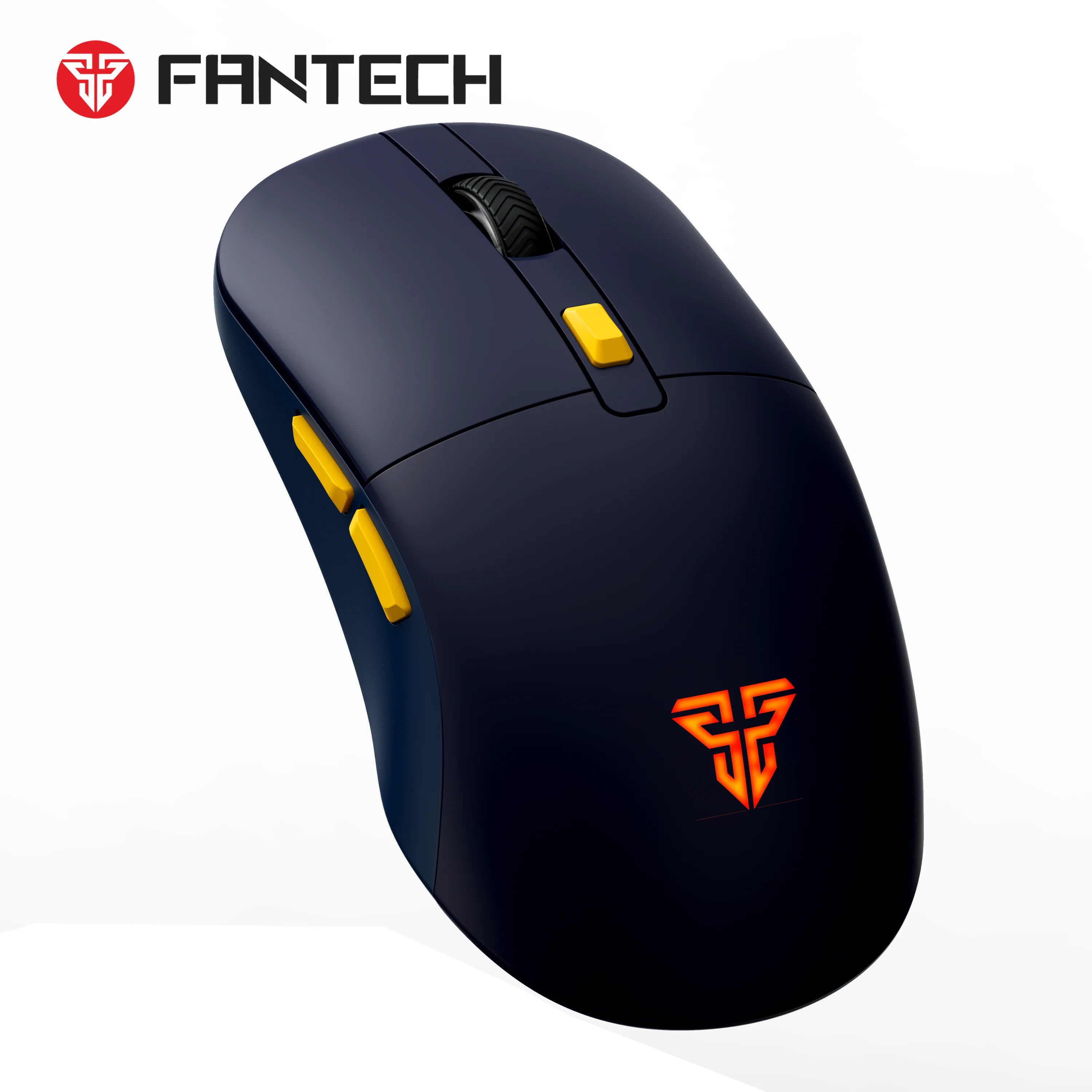 Fantech wg9rd wireless gaming mouse with charging magnetic base three mode 12000dpi customized e-sports gamer mouse