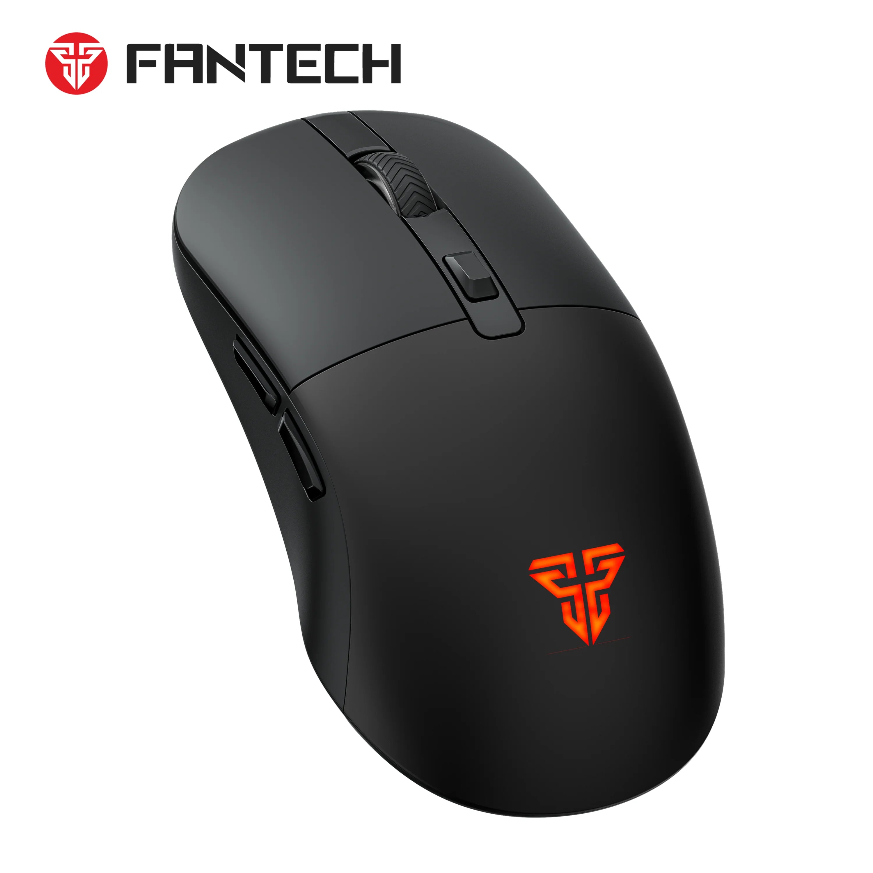Fantech wg9rd wireless gaming mouse with charging magnetic base three mode 12000dpi customized e-sports gamer mouse