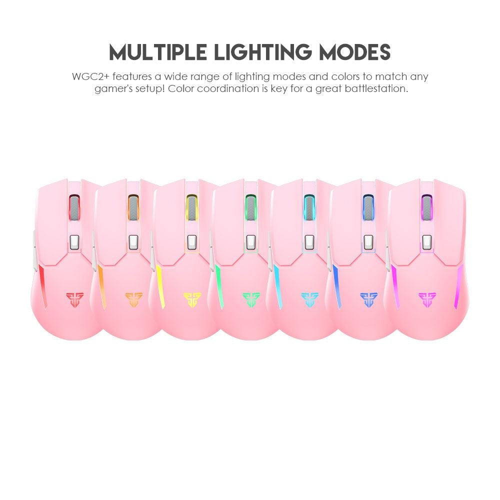 Fantech Wgc2+ Venom Ii Sakura Wireless Mouse - Gameonjo