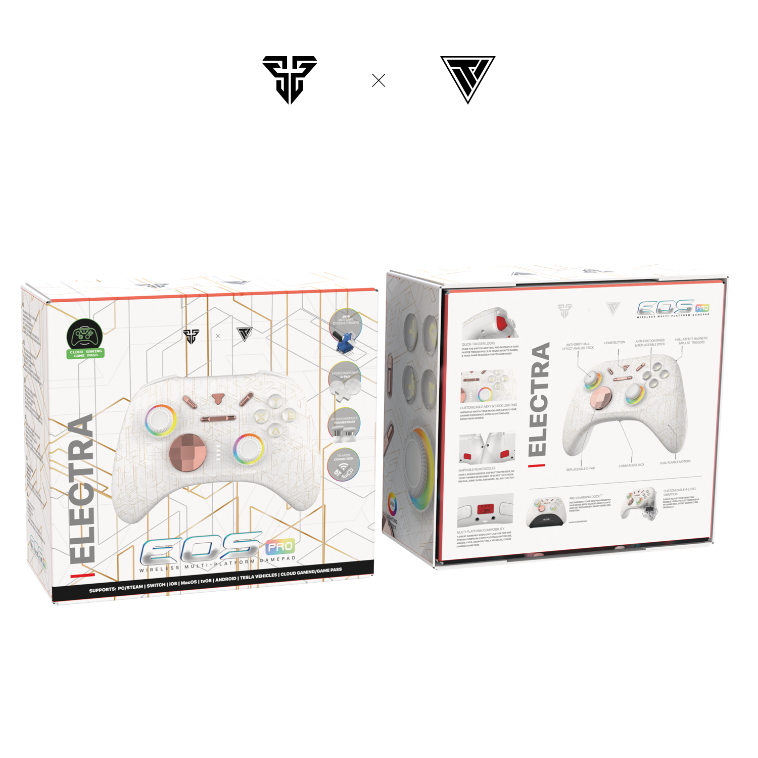 Fantech Wgp15 Electra Eos Pro Wireless Gaming Controller - Gameonjo