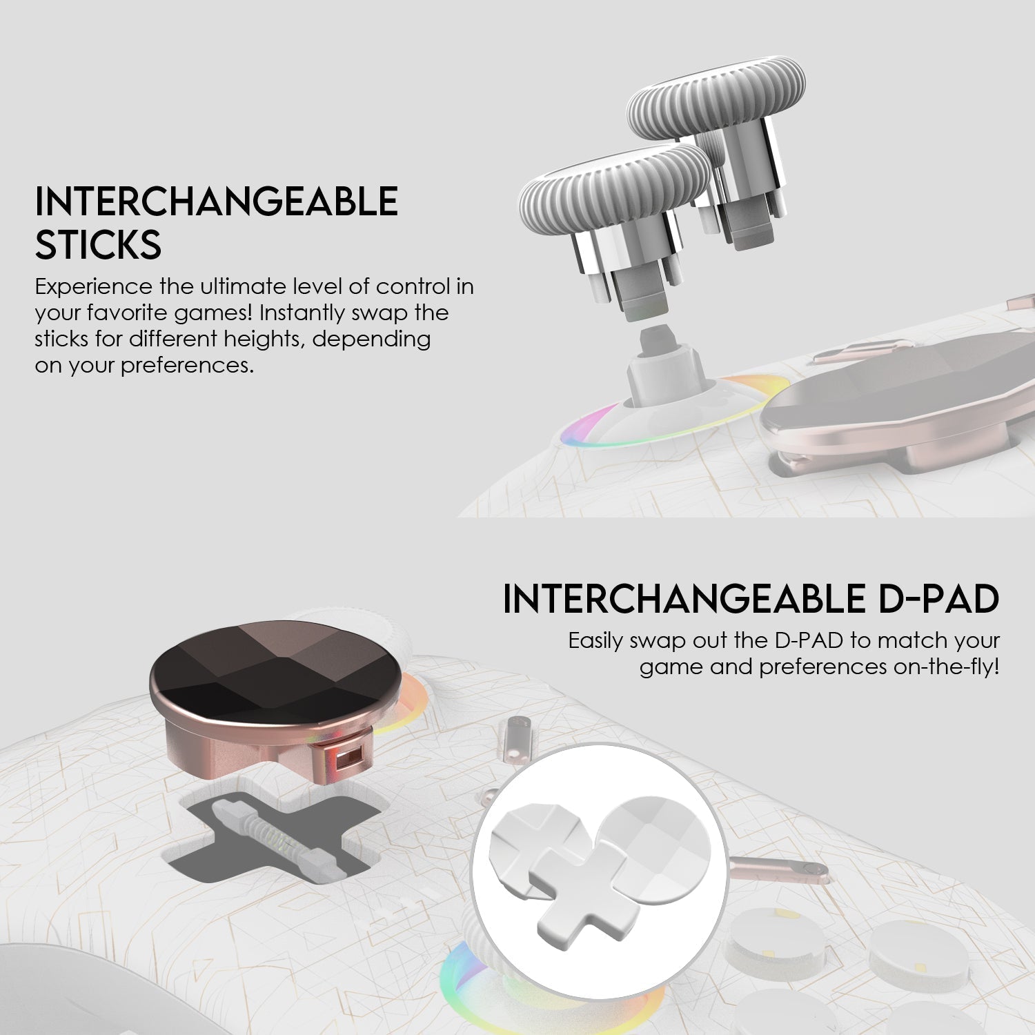 Fantech Wgp15 Electra Eos Pro Wireless Gaming Controller - Gameonjo