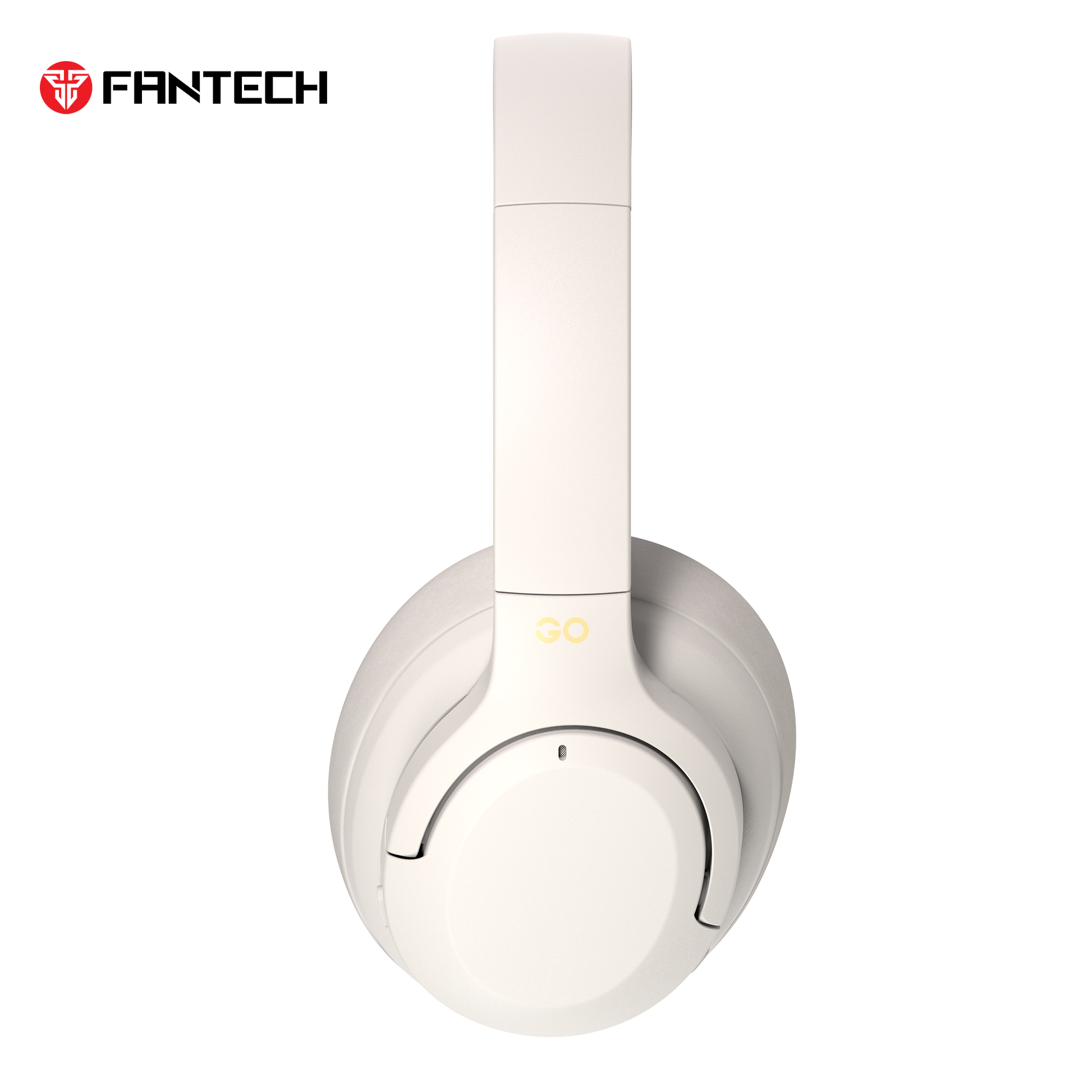 Fantech wh05a go vibe wireless headset - beige anc for superior sound immersion - audio | wireless headset