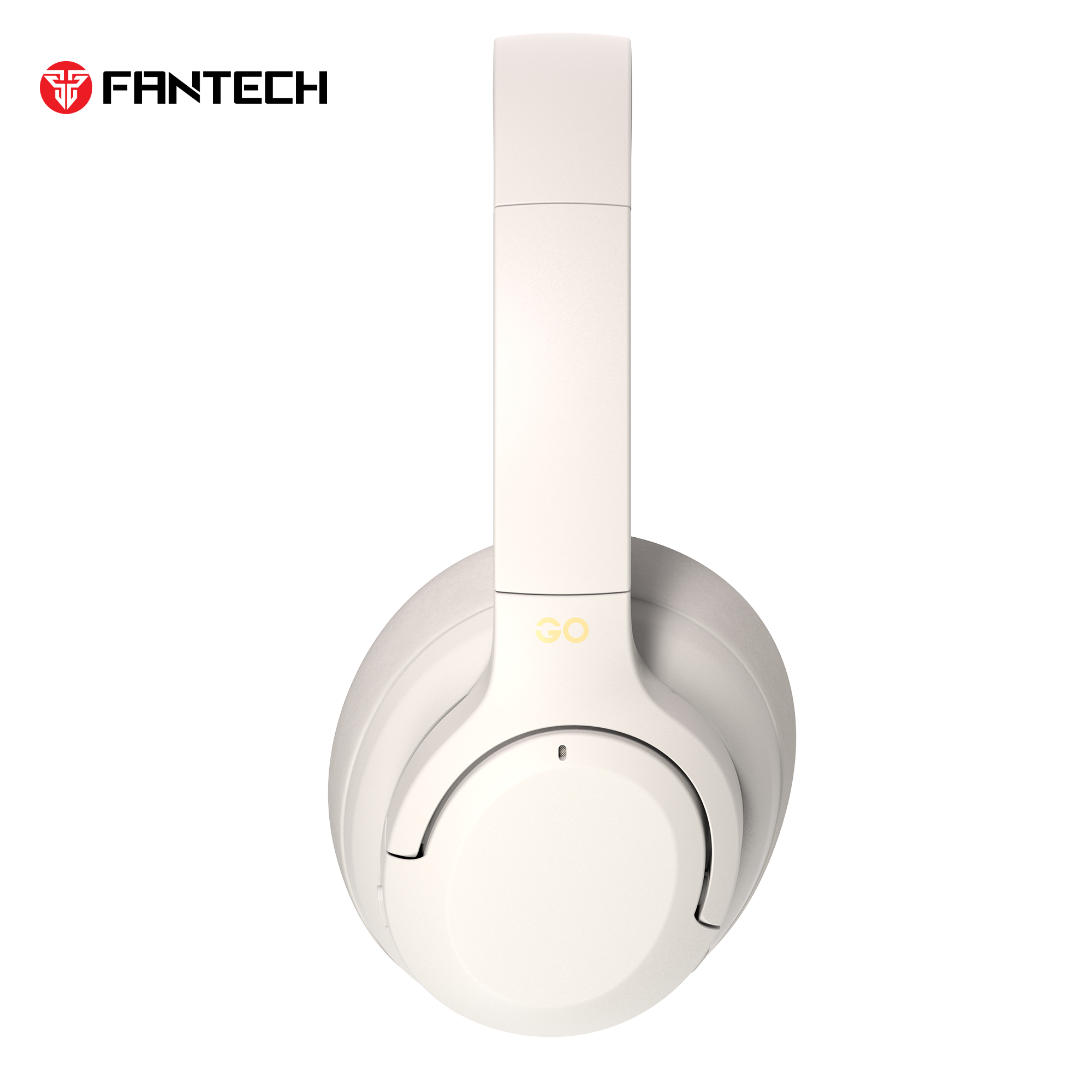 Fantech wh05a go vibe wireless headset - beige anc for superior sound immersion - audio | wireless headset