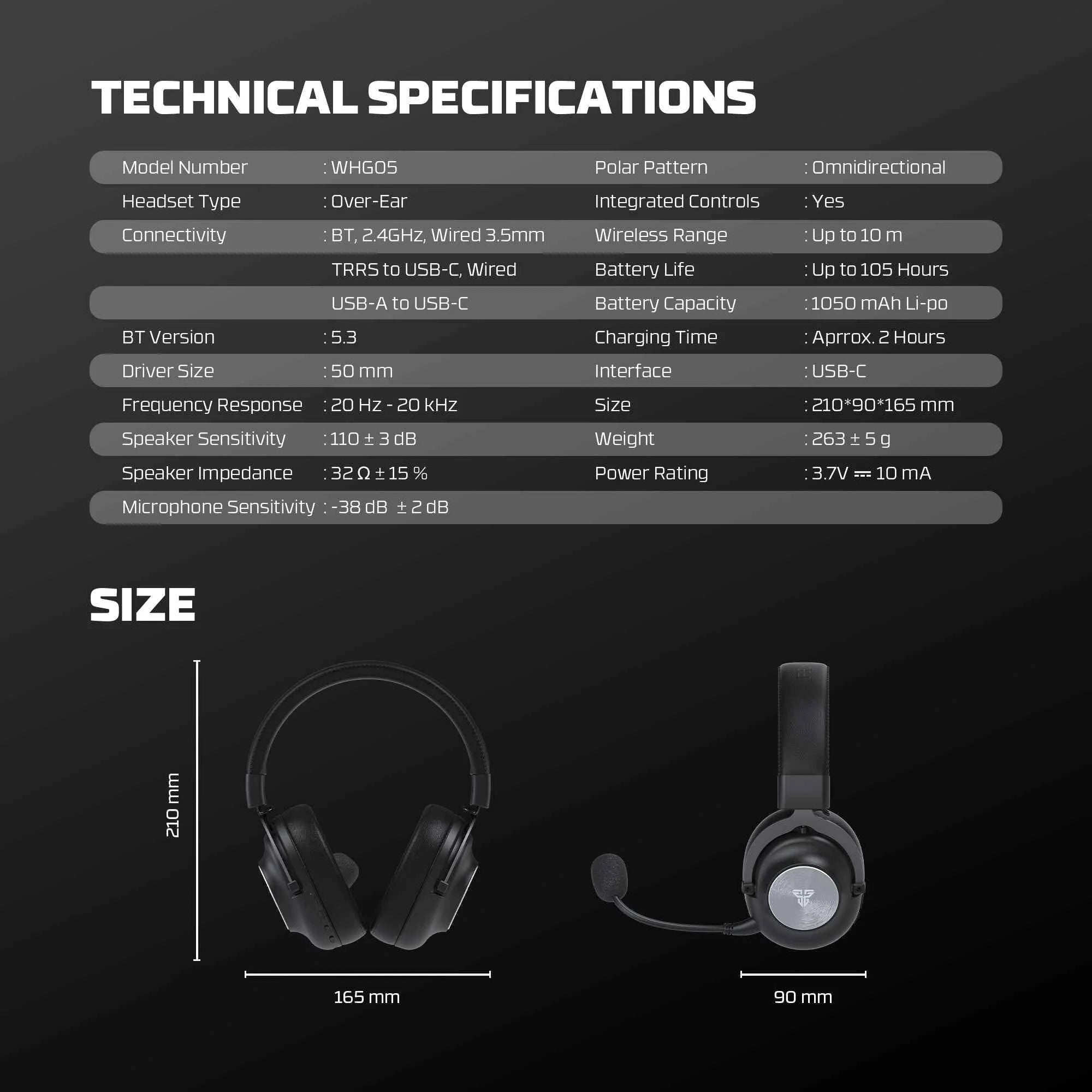 Fantech whg05 stellar multiplatform wireless gaming headset - audio | wireless headset