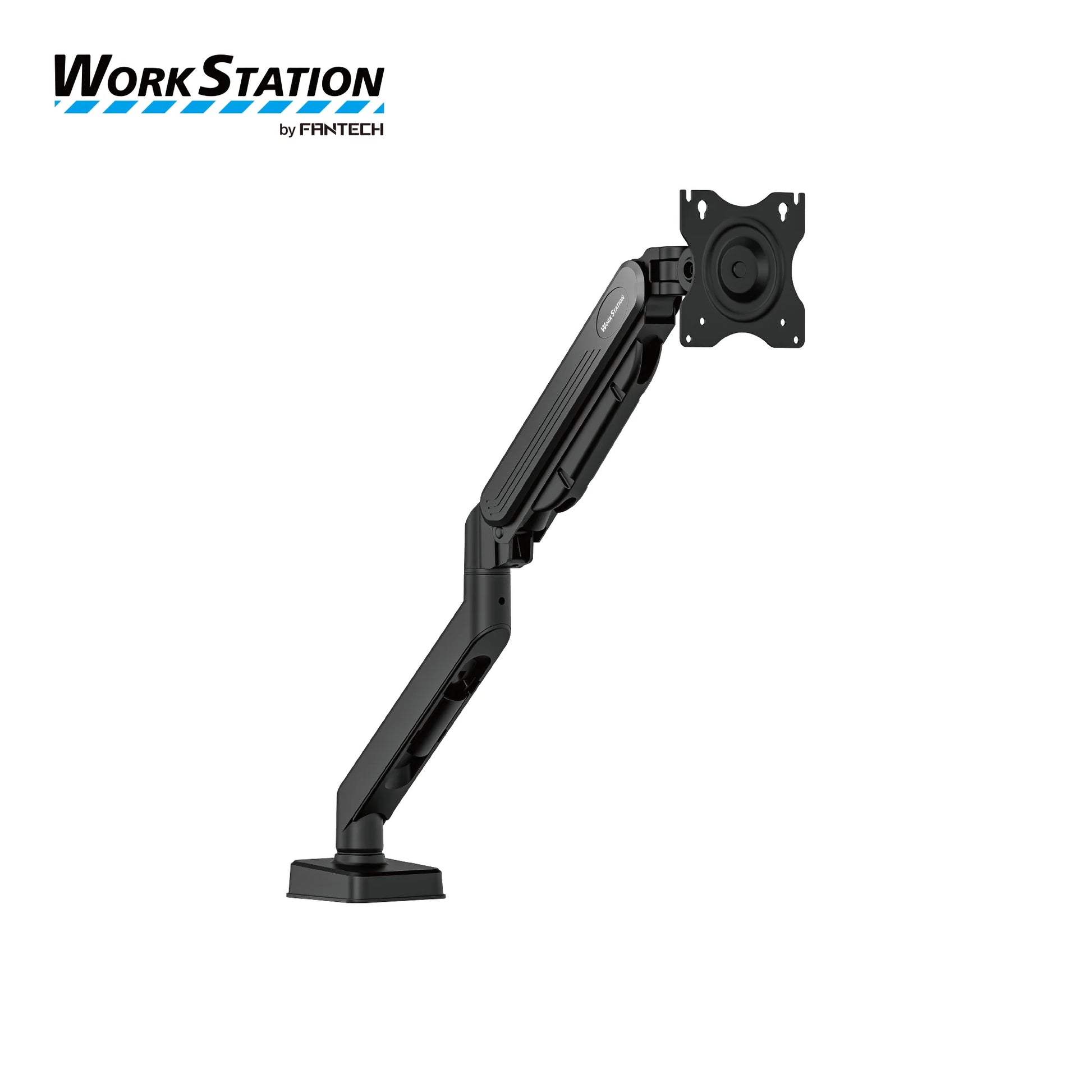 Fantech workstation mbs1 single-arm monitor mount 90 degree for 13’’ to 32’’ screen adjustable spring dual monitor arm