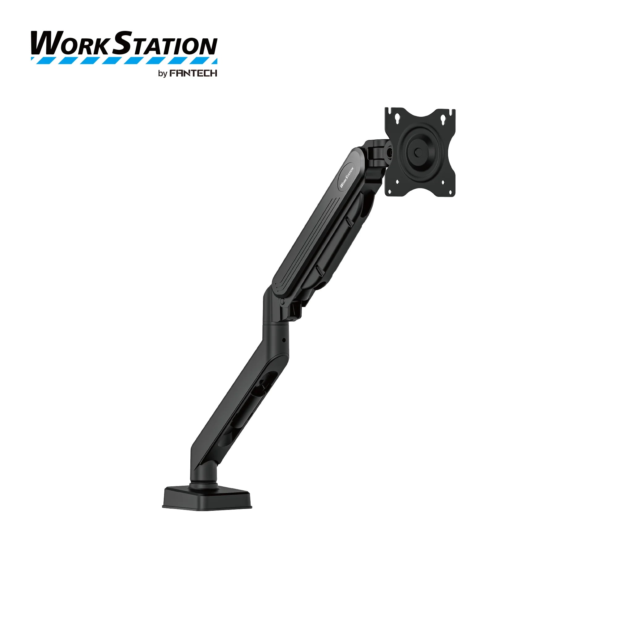 Fantech workstation mbs1 single-arm monitor mount 90 degree for 13’’ to 32’’ screen adjustable spring dual monitor arm