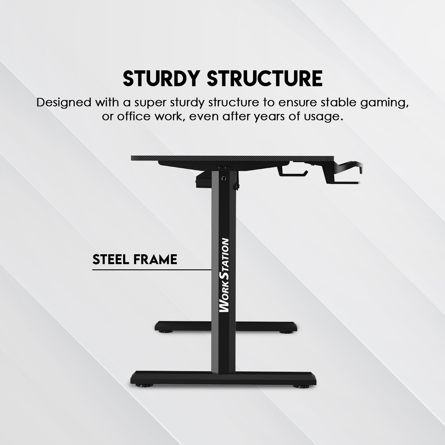 Fantech WS311 Work Station Adjustable Rising Desk Desk & Chair