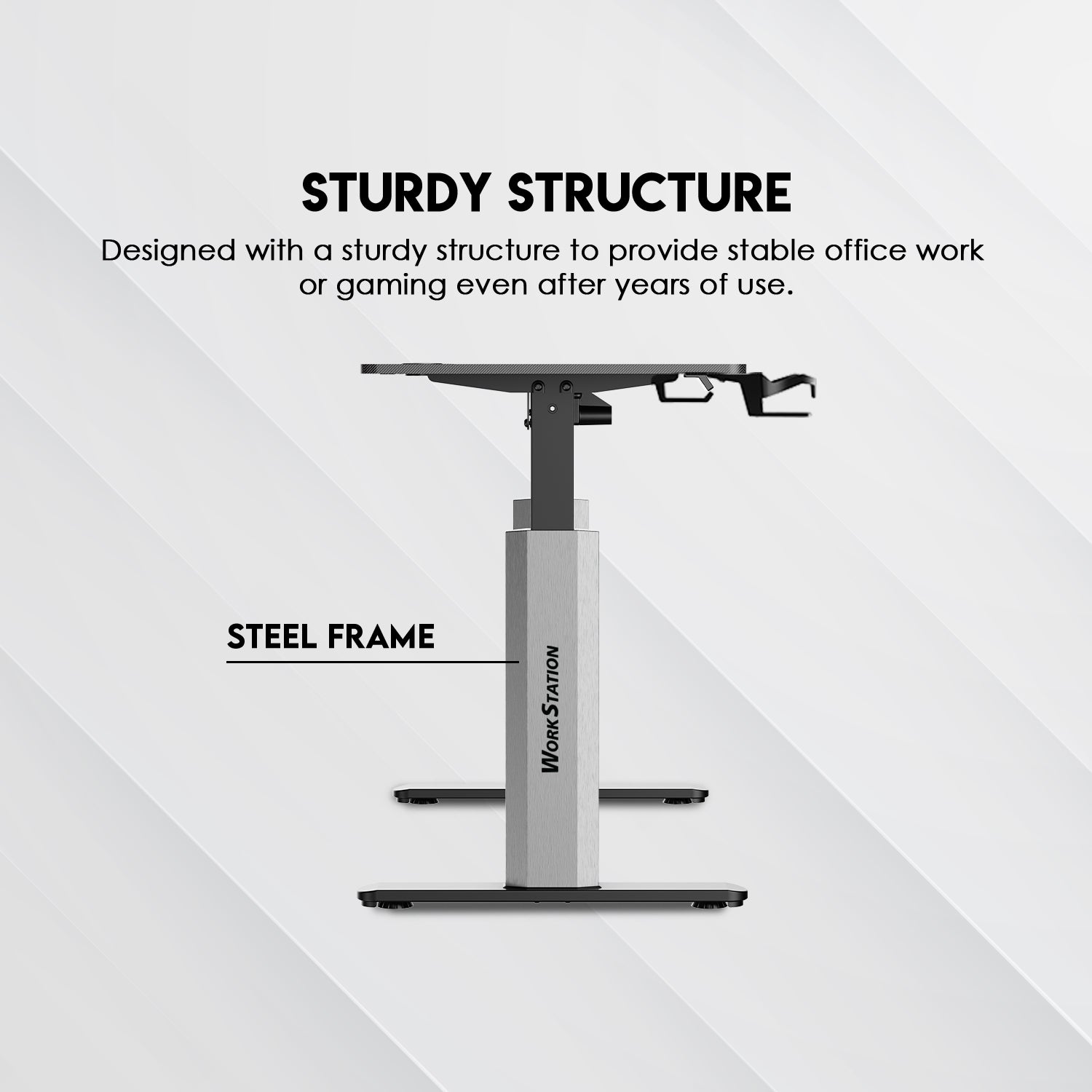 Fantech WS414 Work Station Asjustable Rising Desk Desk & Chair