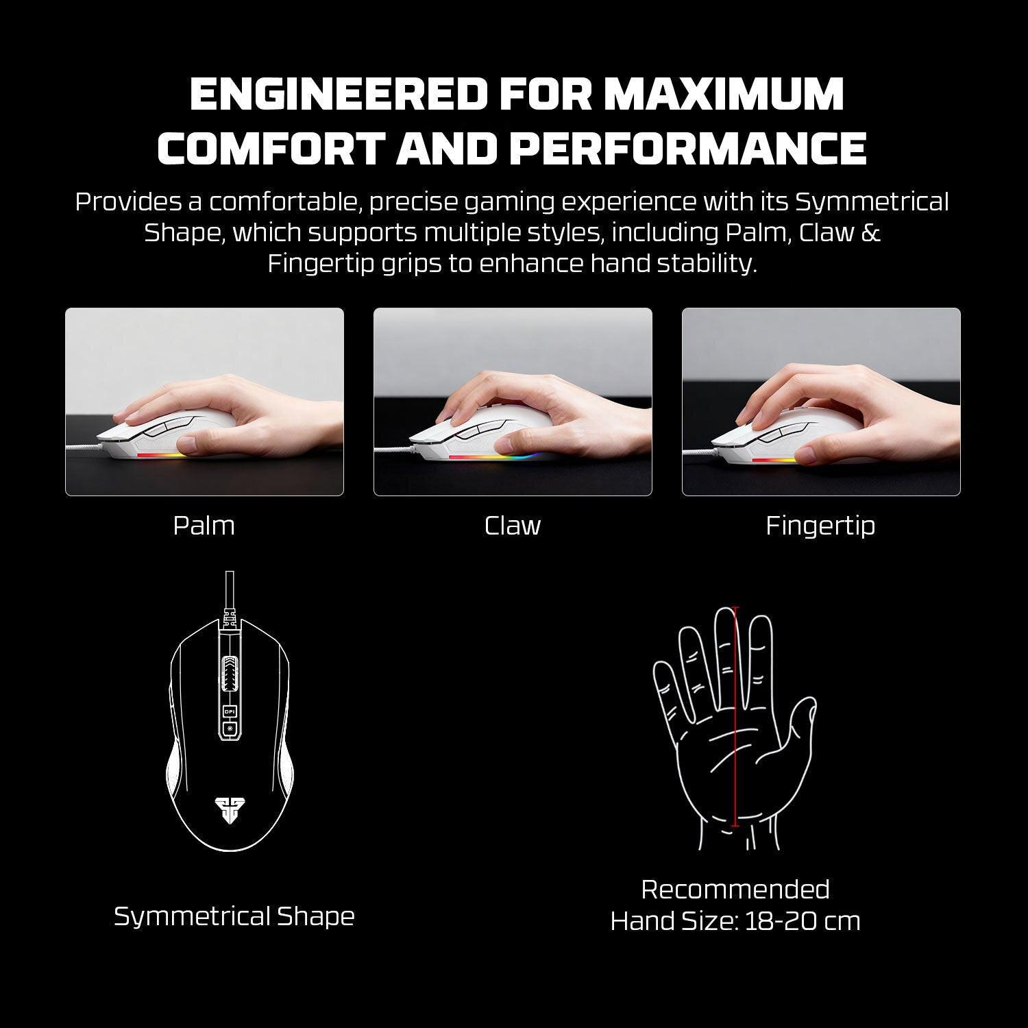 Fantech Zeus X5A Gaming Mouse 8000 DPI.