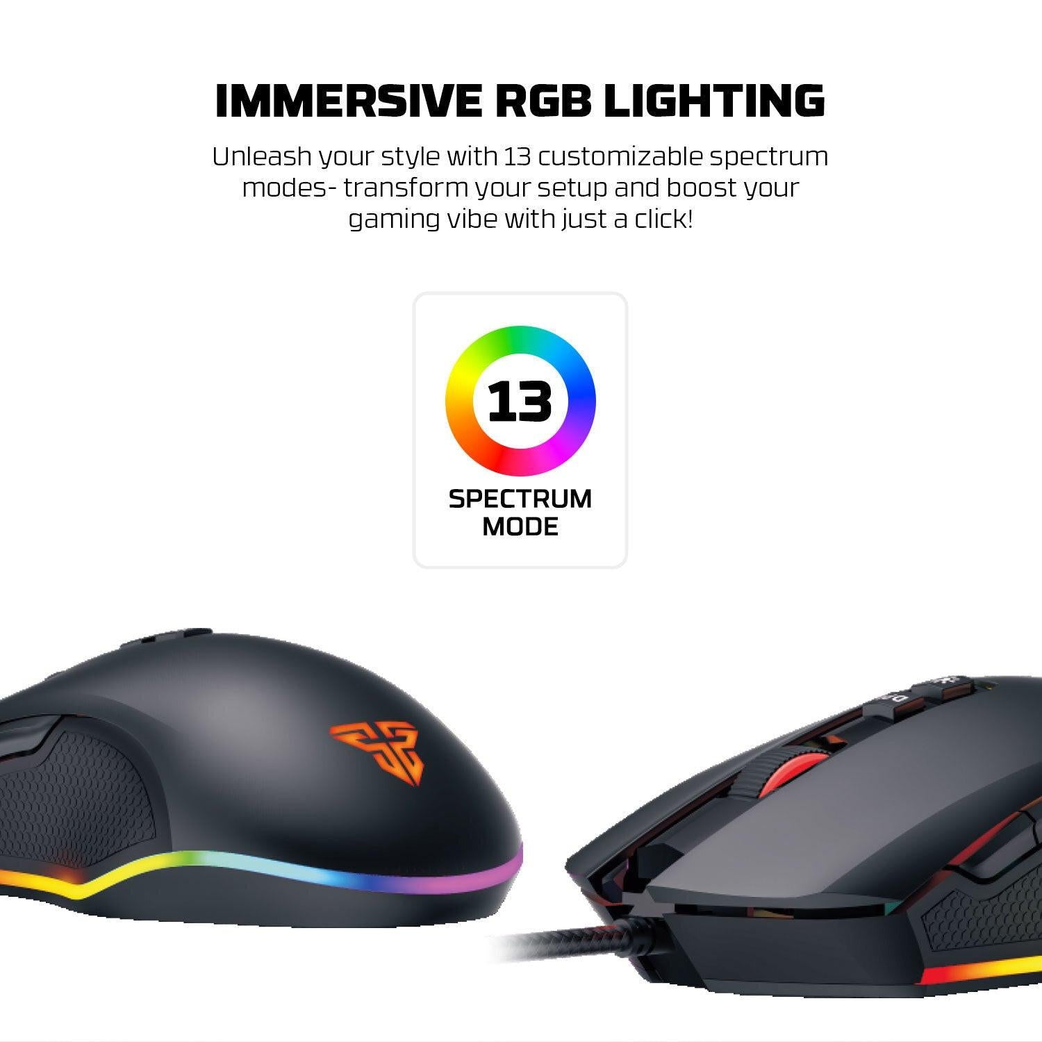 Fantech Zeus X5A Gaming Mouse 8000 DPI.