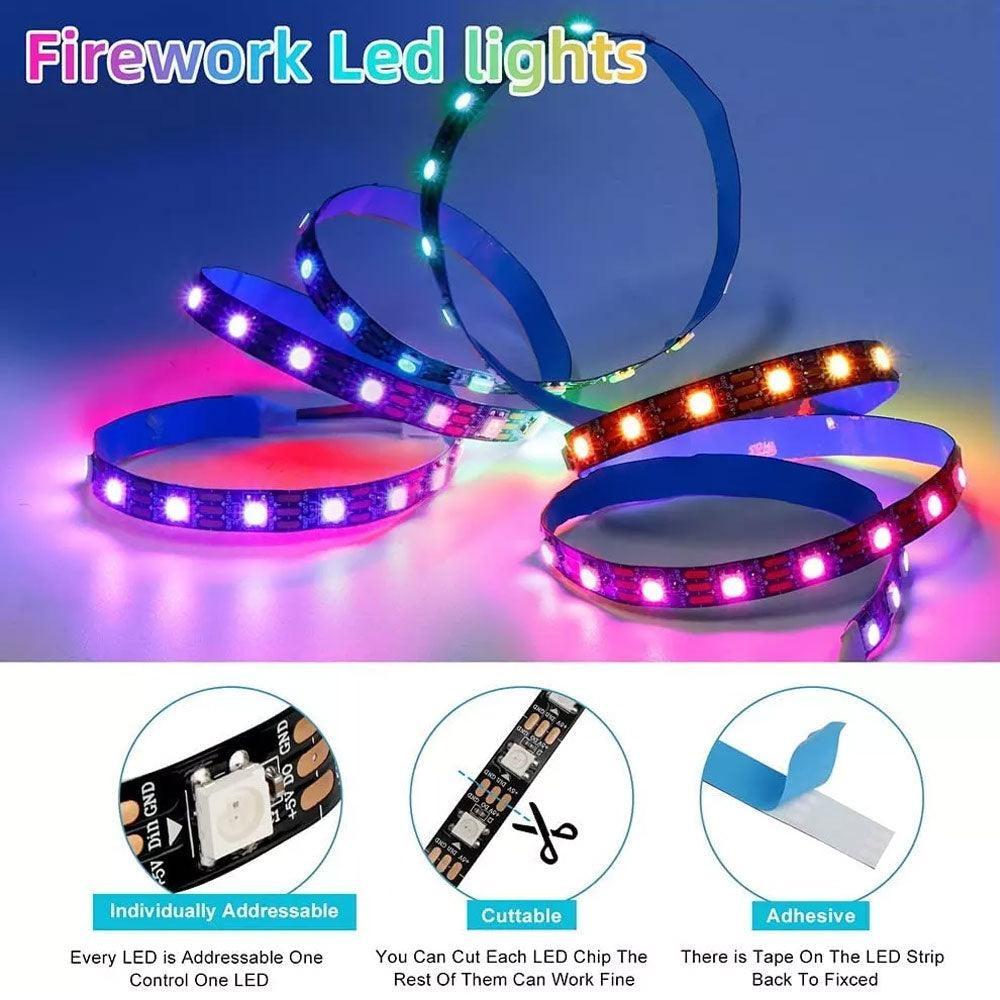 Firework Night Lamp Rgb Bluetooth Music Sound - Gameonjo - Video Games and PC Gaming Store in Jordan