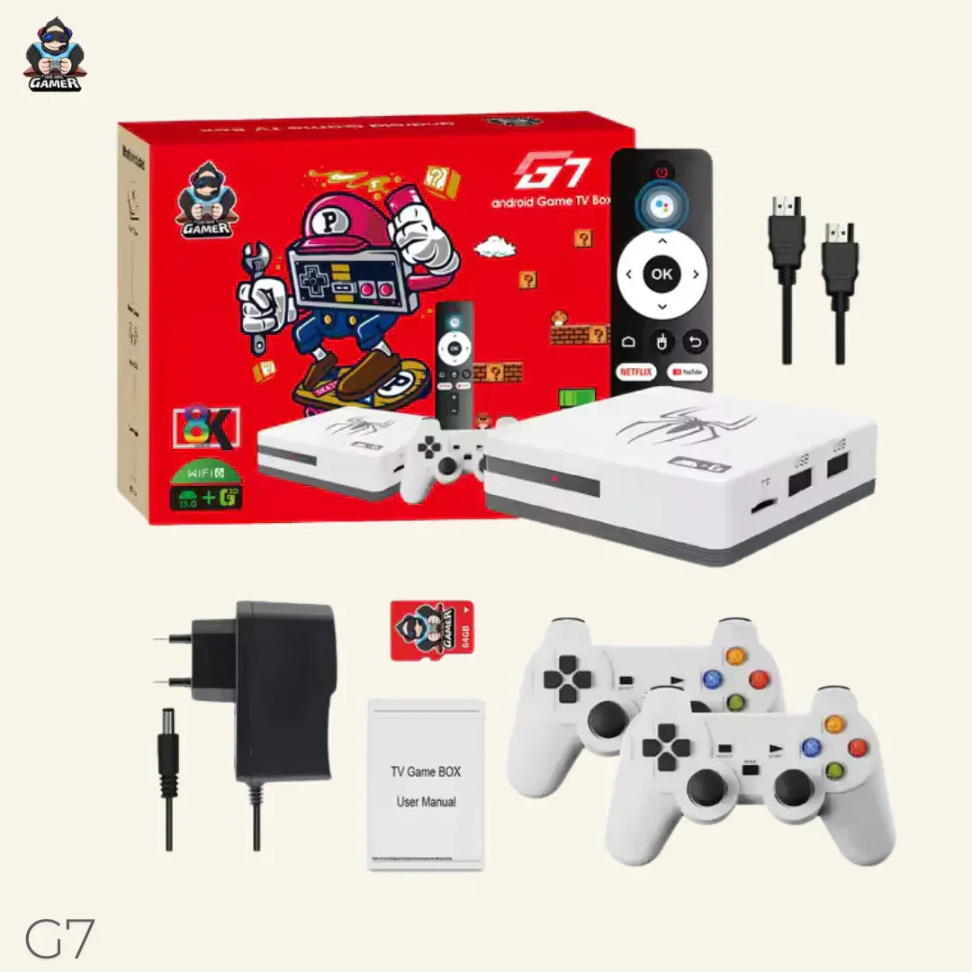 G7 universal edition android + gaming tv box - retro