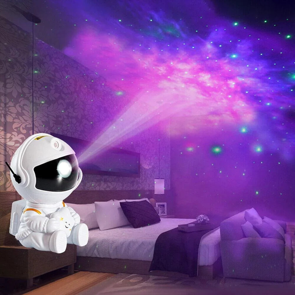 Galaxy Star Projector Starry Sky Night Light Astronaut Lamp