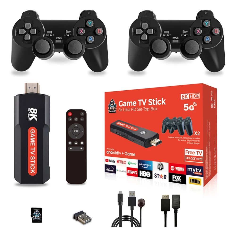 Game Console 2.4G Wireless Game Machine Quad Core Console