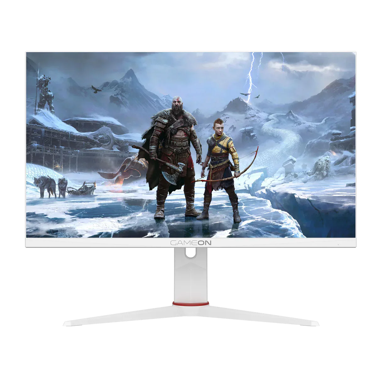 Gameon Goa24fhd180ips Artic Pro Series 24" Fhd, 180hz, Mprt 0.5ms, Fast Ips Gaming Monitor (support Ps5) - White Default Title