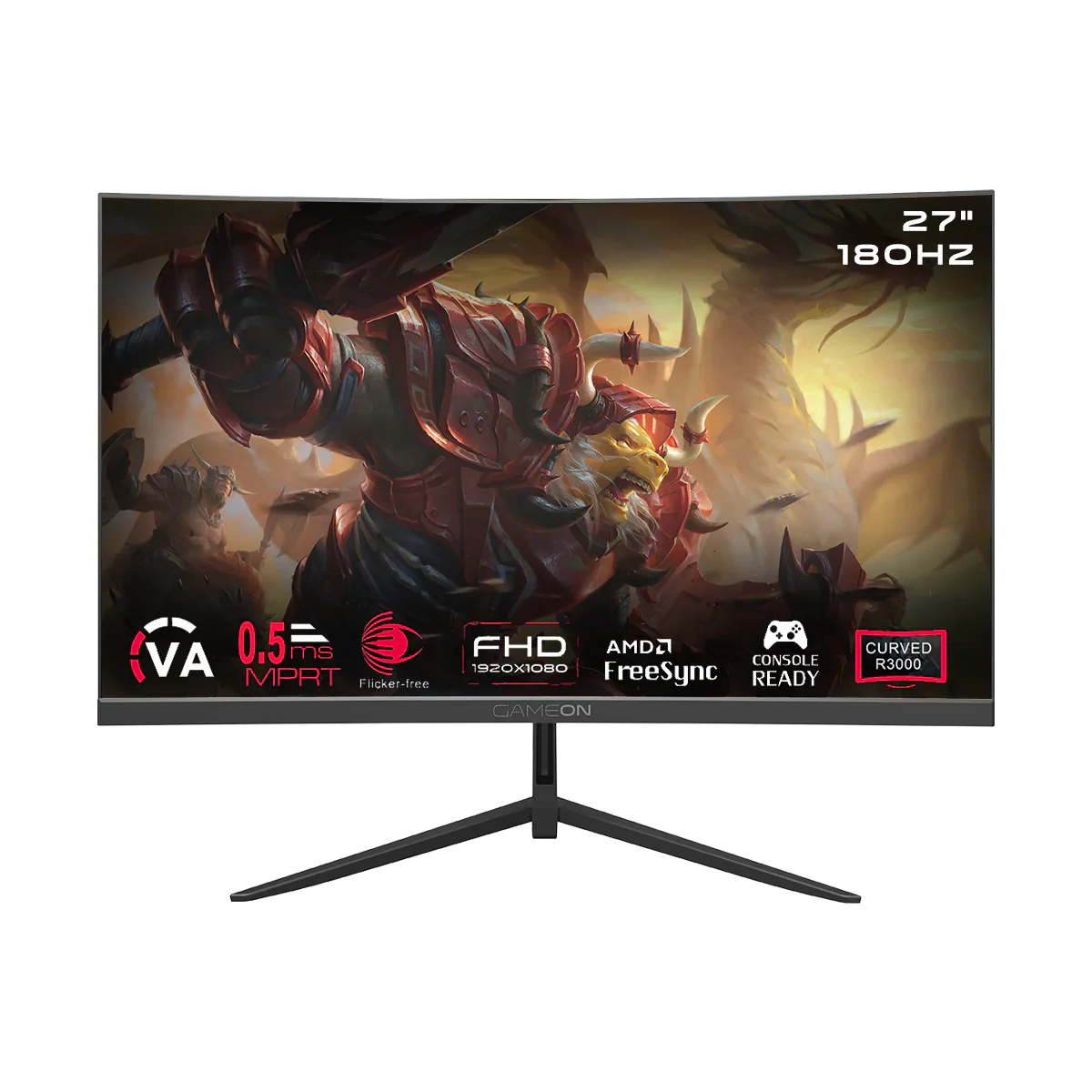 Gameon Pro Series 27" Fhd, 180hz, Mprt 0.5ms Hdmi 2.1