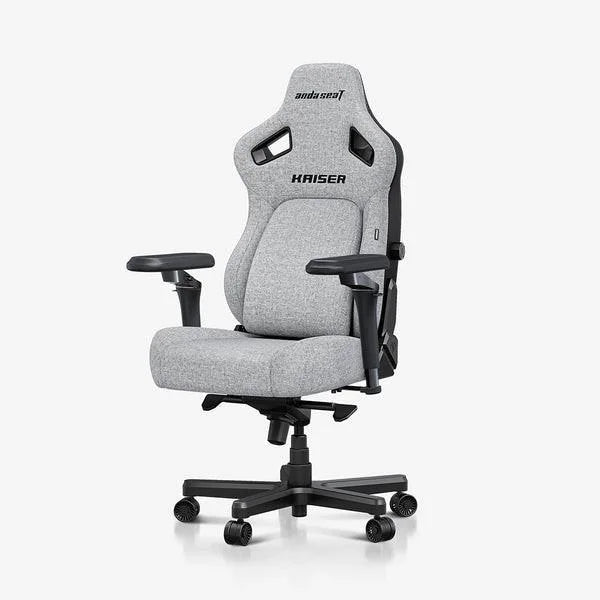 Andaseat kaiser 4 gaming chair - linen fabric grey