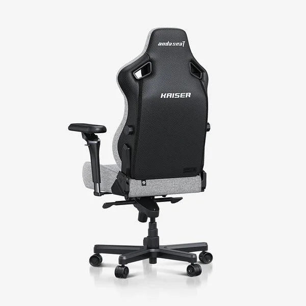 Andaseat kaiser 4 gaming chair - linen fabric grey - gaming chairs