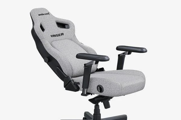 Andaseat kaiser 4 gaming chair - linen fabric grey - gaming chairs
