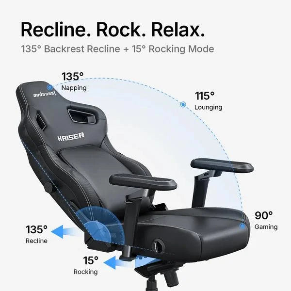 Andaseat kaiser 4 gaming chair - premium pvc leather - gaming chairs