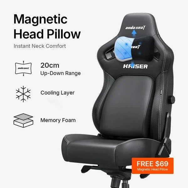 Andaseat kaiser 4 gaming chair - premium pvc leather - gaming chairs