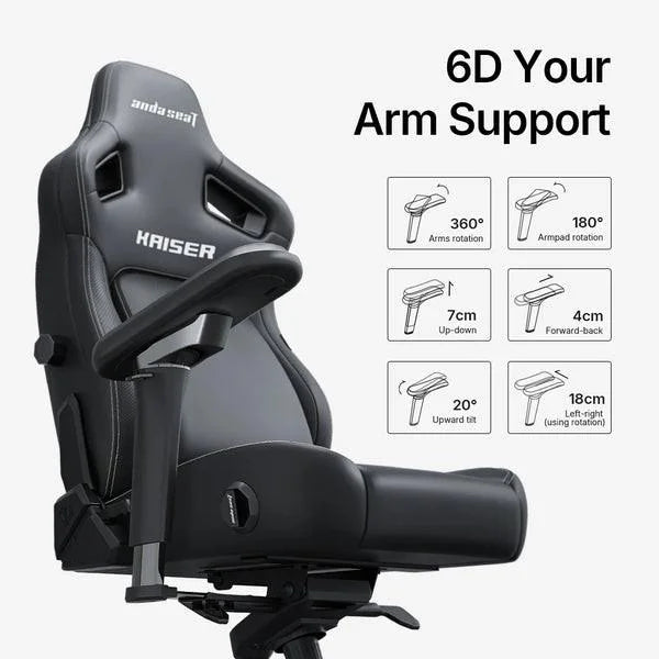 Andaseat kaiser 4 gaming chair - premium pvc leather - gaming chairs