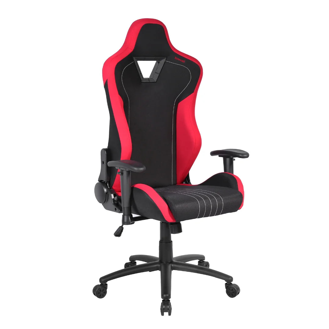 Cadeira gamer redragon c313-b preta e vermelha para conforto e performance - desk & chair