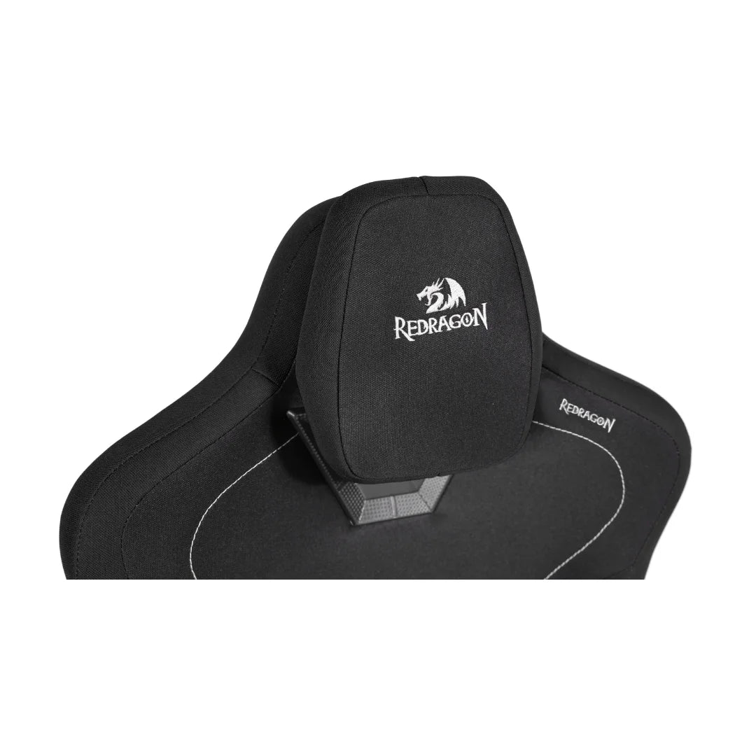 Cadeira gamer redragon heth preta e vermelha c313-b - desk & chair