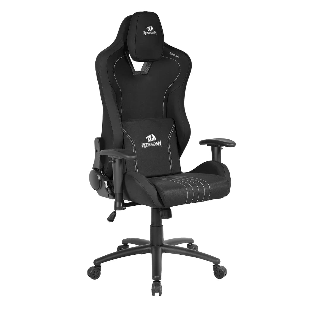 Cadeira gamer redragon heth preta e vermelha c313-b - desk & chair