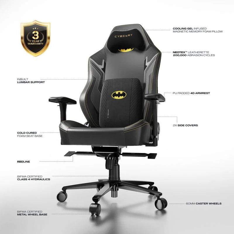 Cybeart neo series - batman gaming chair - gaming chairs