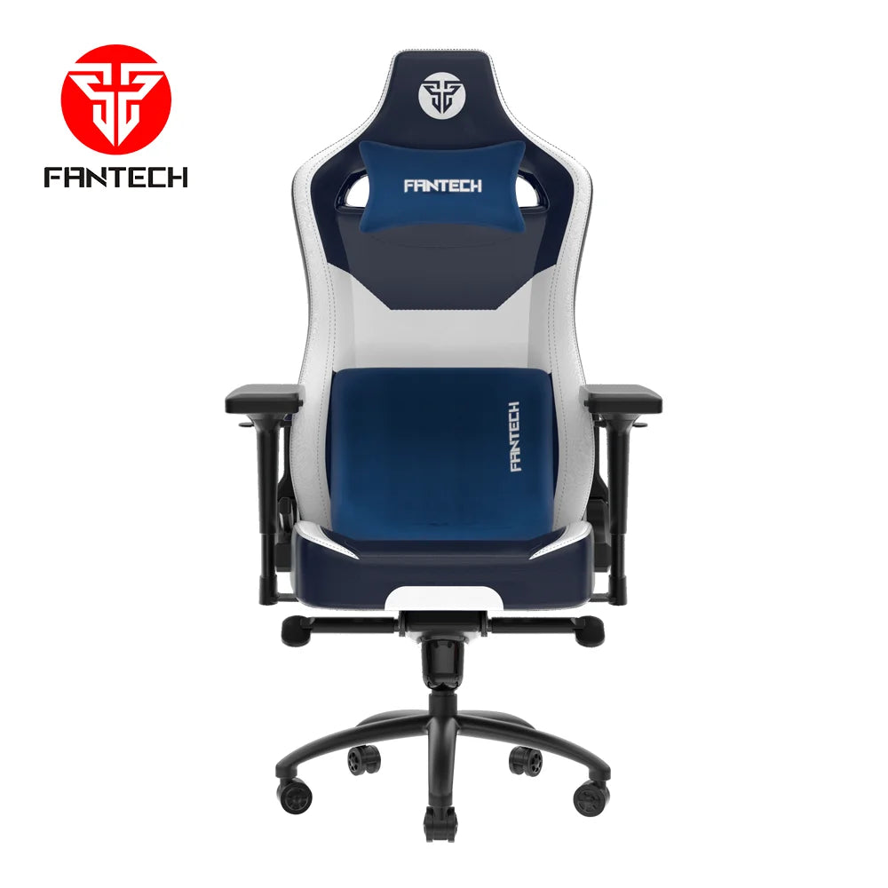Fantech alpha gc-283 gaming chair - stylish blue comfort for gamers - desk & chair