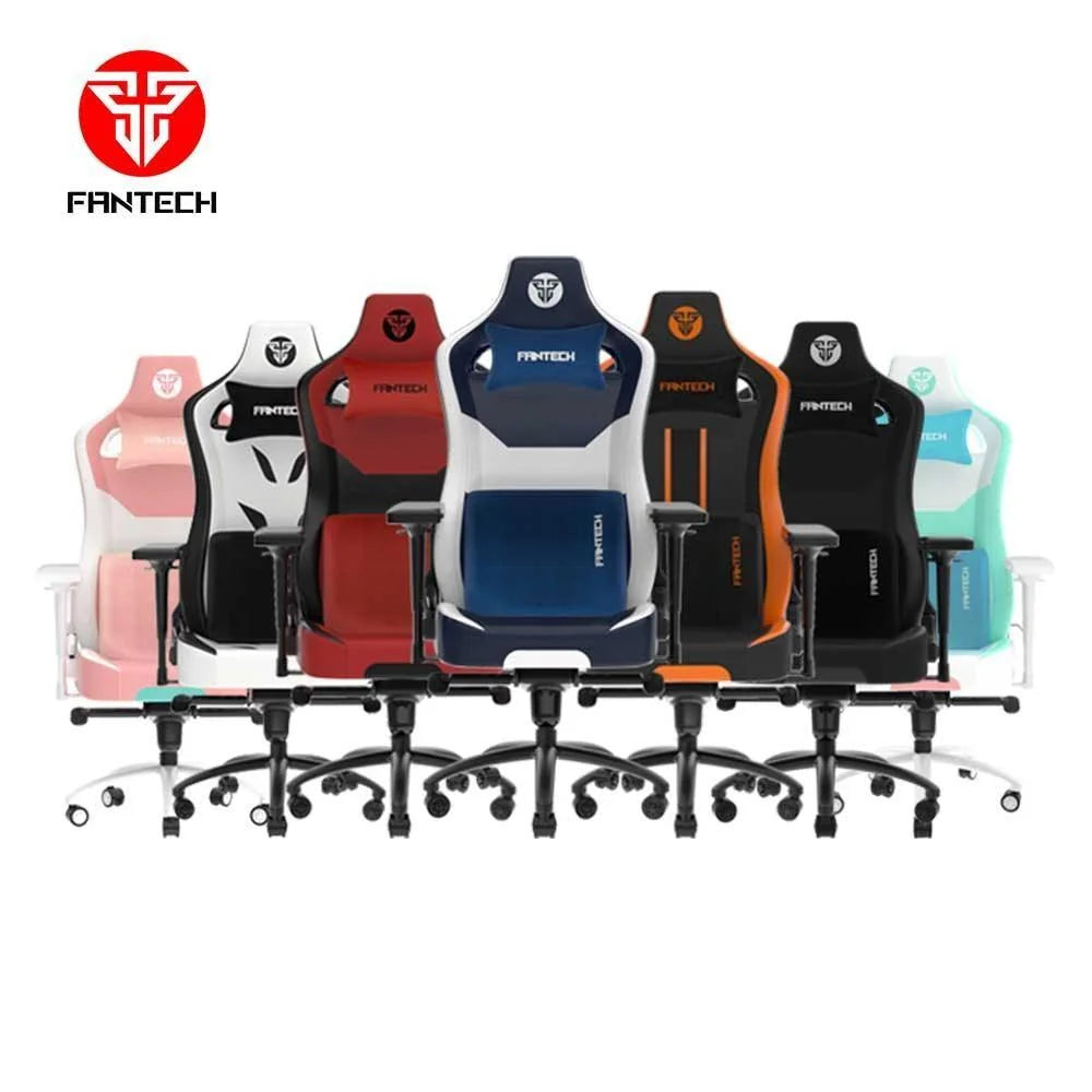 Fantech alpha gc-283 gaming chair - stylish blue comfort for gamers - desk & chair