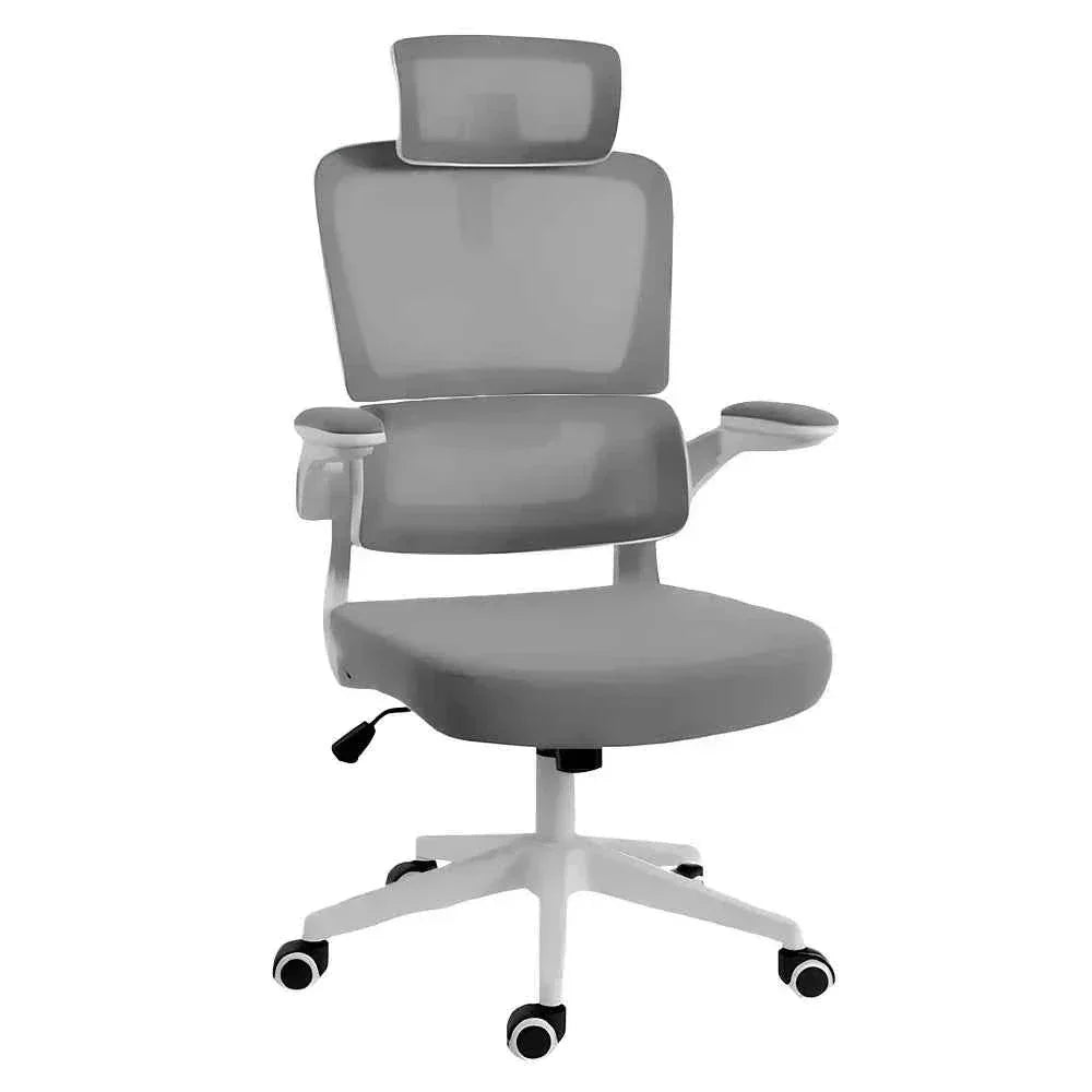 Redragon c214-b hela office chair premium managerial design in white - desk & chair